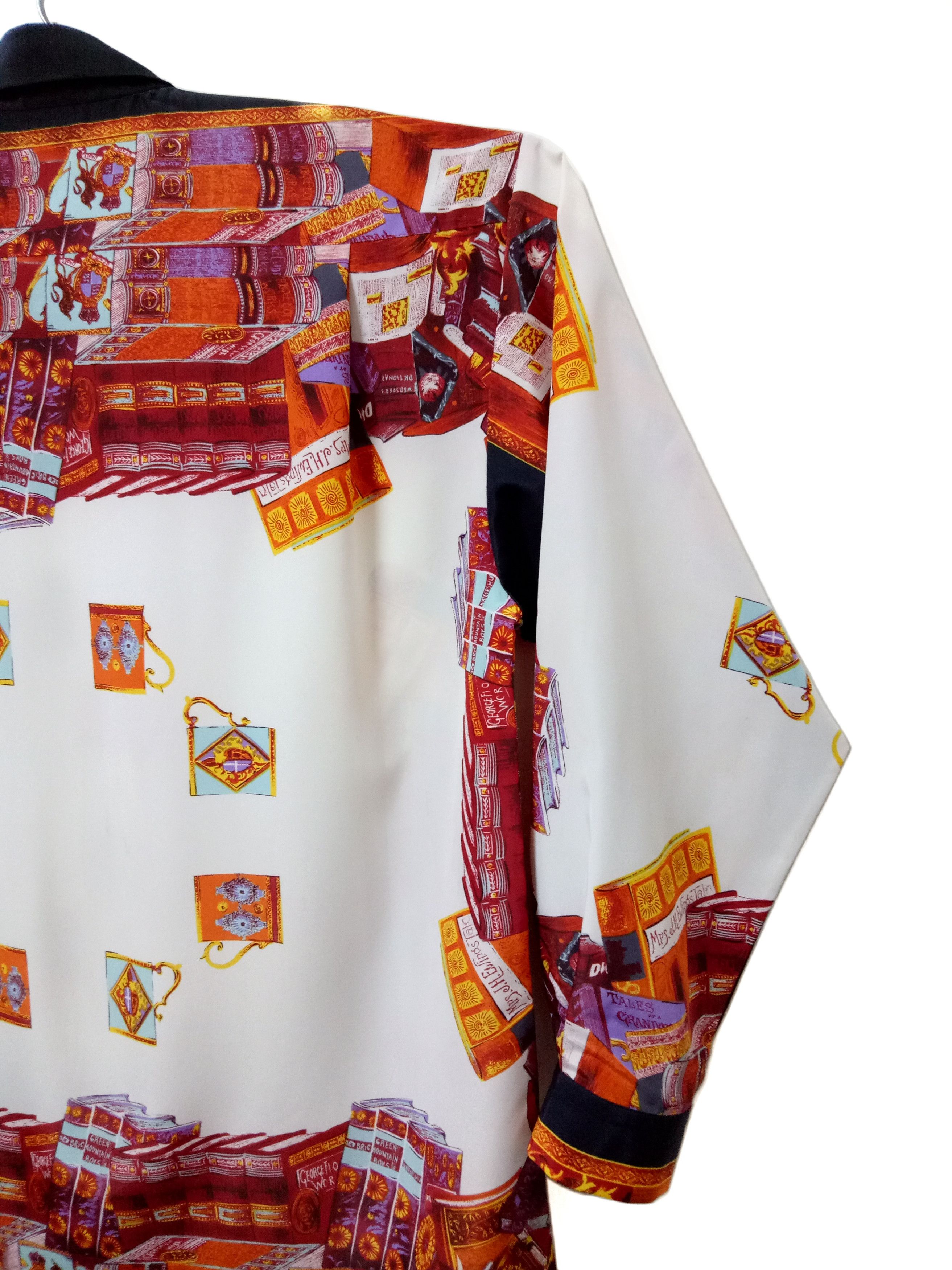 Other 🔥🔥 AVALINHO HOMME Pop Art Colourful Printed Baroque Shirt Size US L / EU 52-54 / 3 - 9 Thumbnail