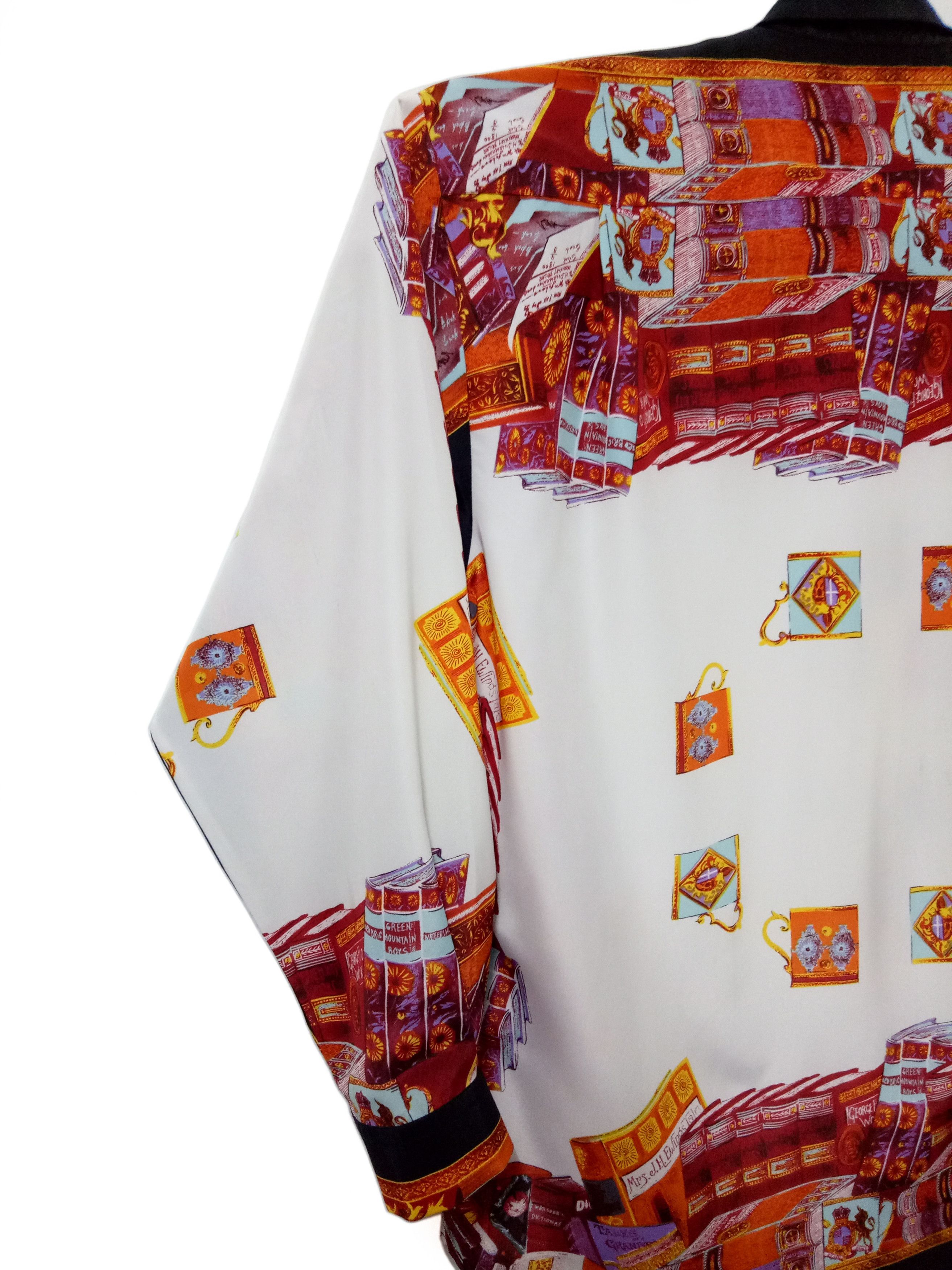 Other 🔥🔥 AVALINHO HOMME Pop Art Colourful Printed Baroque Shirt Size US L / EU 52-54 / 3 - 10 Thumbnail