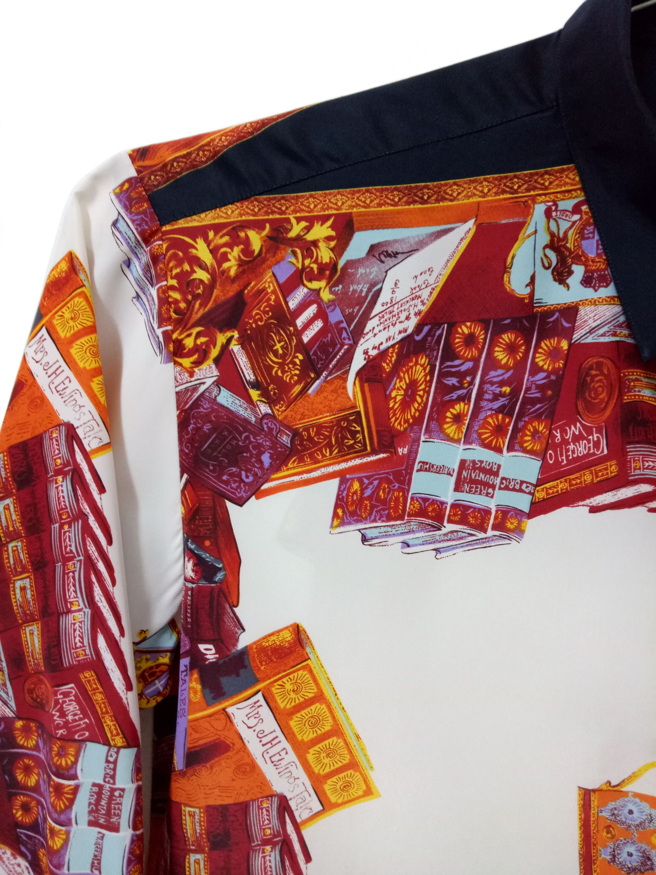 Other 🔥🔥 AVALINHO HOMME Pop Art Colourful Printed Baroque Shirt Size US L / EU 52-54 / 3 - 4 Thumbnail