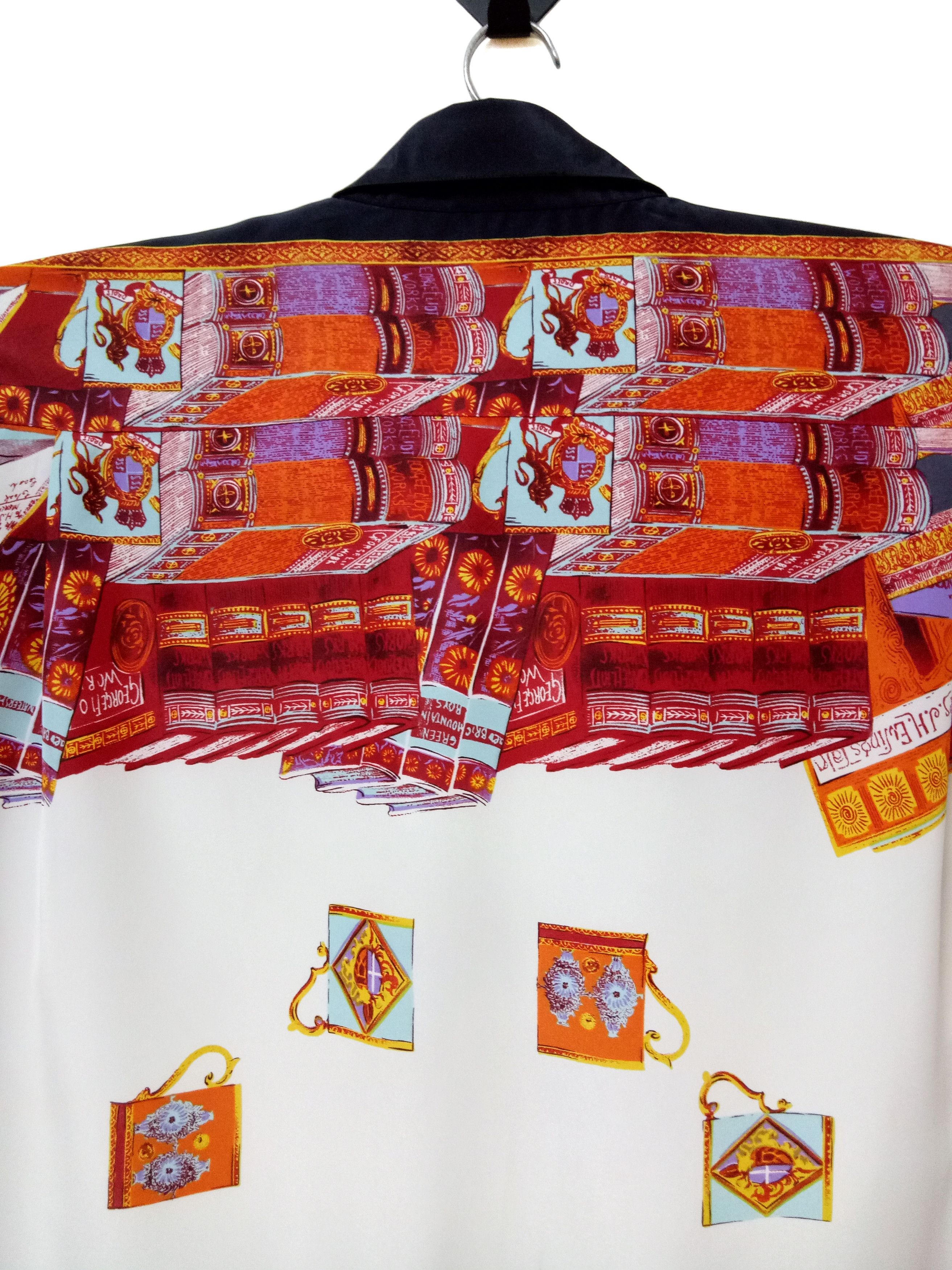 Other 🔥🔥 AVALINHO HOMME Pop Art Colourful Printed Baroque Shirt Size US L / EU 52-54 / 3 - 11 Thumbnail