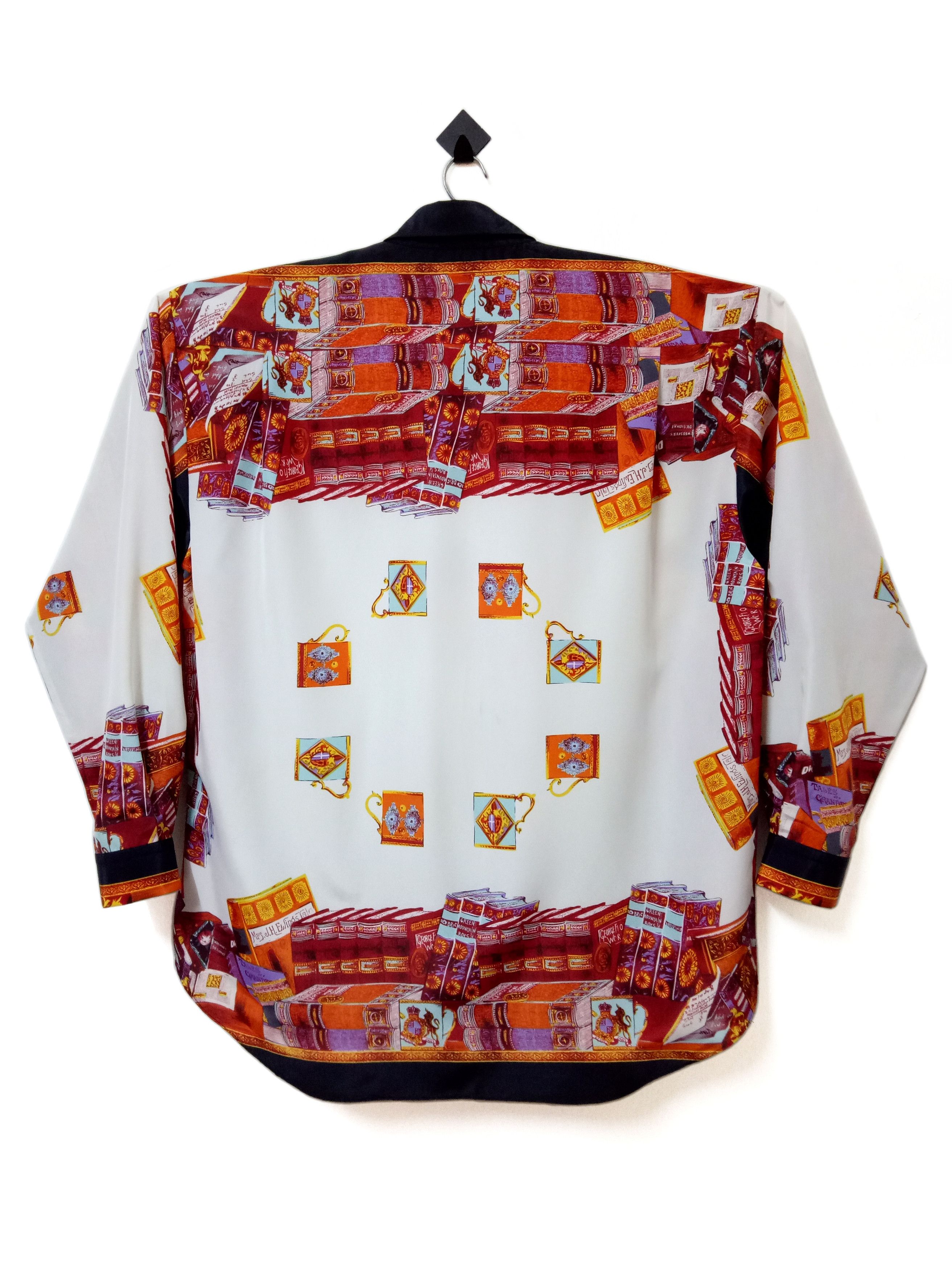 Other 🔥🔥 AVALINHO HOMME Pop Art Colourful Printed Baroque Shirt Size US L / EU 52-54 / 3 - 8 Thumbnail