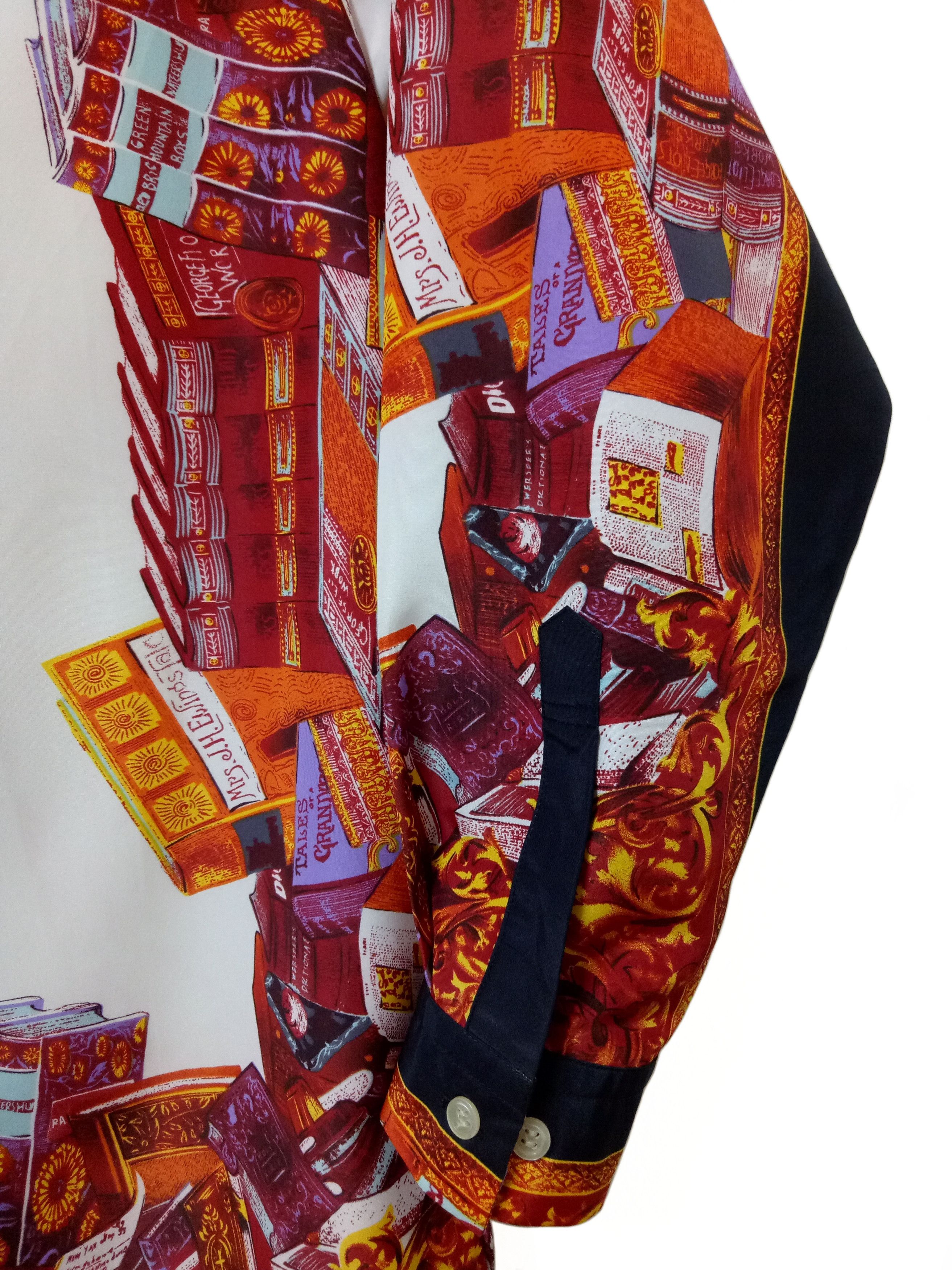 Other 🔥🔥 AVALINHO HOMME Pop Art Colourful Printed Baroque Shirt Size US L / EU 52-54 / 3 - 3 Thumbnail