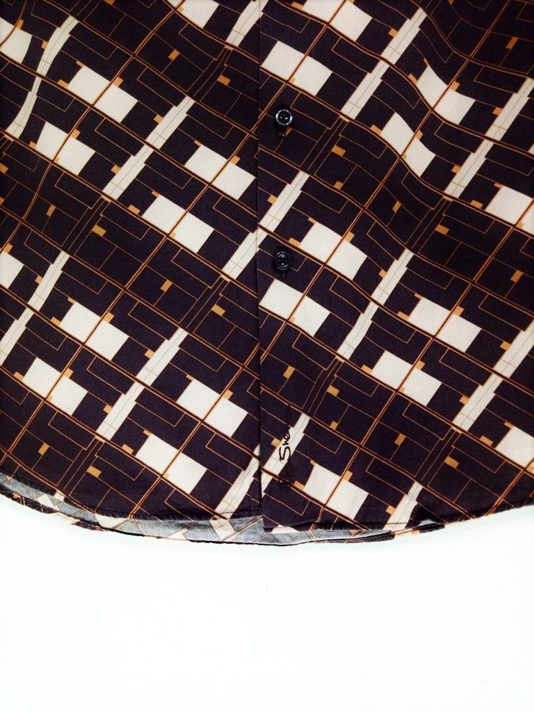 Ben Sherman 🔥Ben Sherman Abstract Motif Button Up Shirts Rare Size US M / EU 48-50 / 2 - 4 Thumbnail