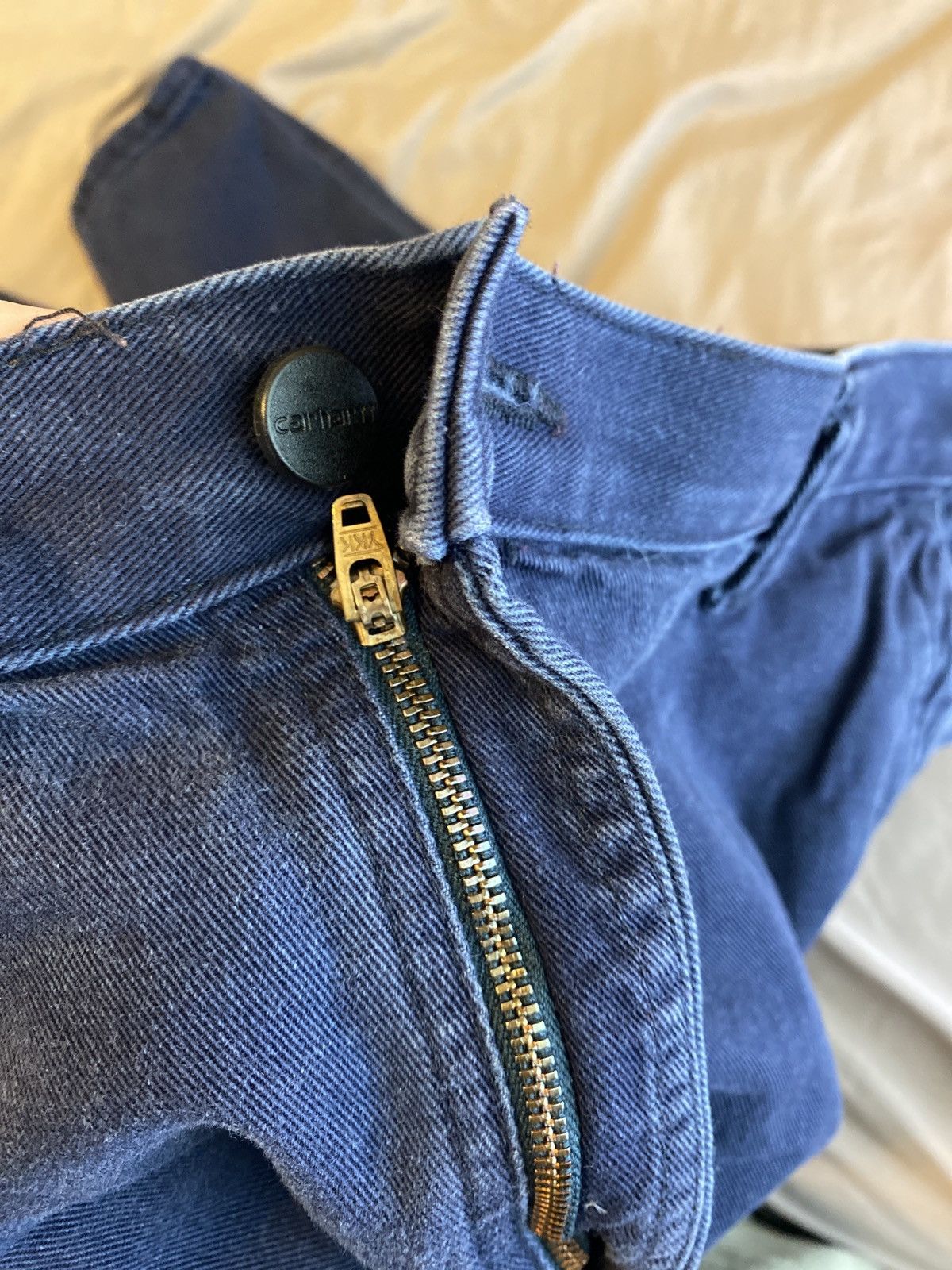 Navy blue Carhartt pants
