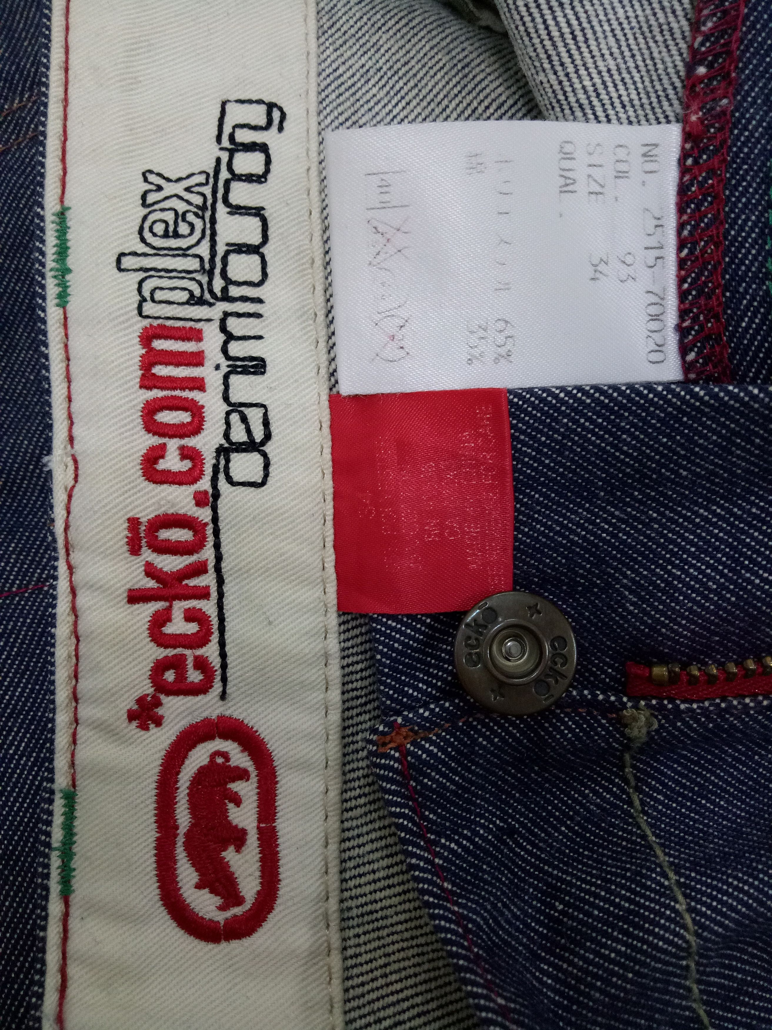 Ecko Unltd. 🔥🔥🔥ECKO Complex Denim Foundry Jeans Rare Design Size US 34 / EU 50 - 14 Thumbnail