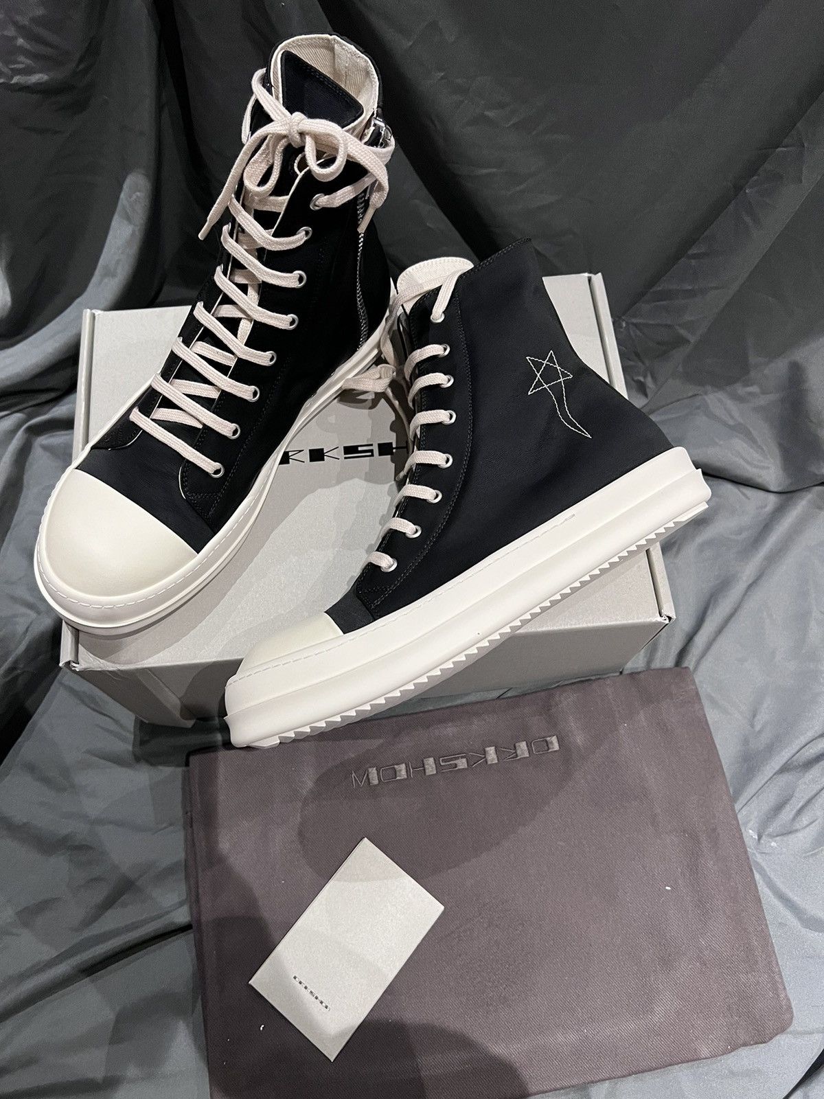 rick owens drkshdw ramones 43 - スニーカー