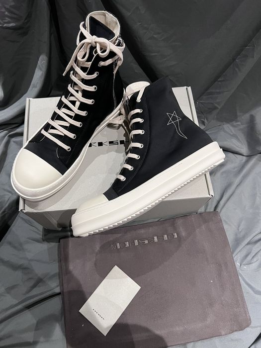 Rick Owens Rick owens drkshdw hexagram ramones hi-top size43 | Grailed