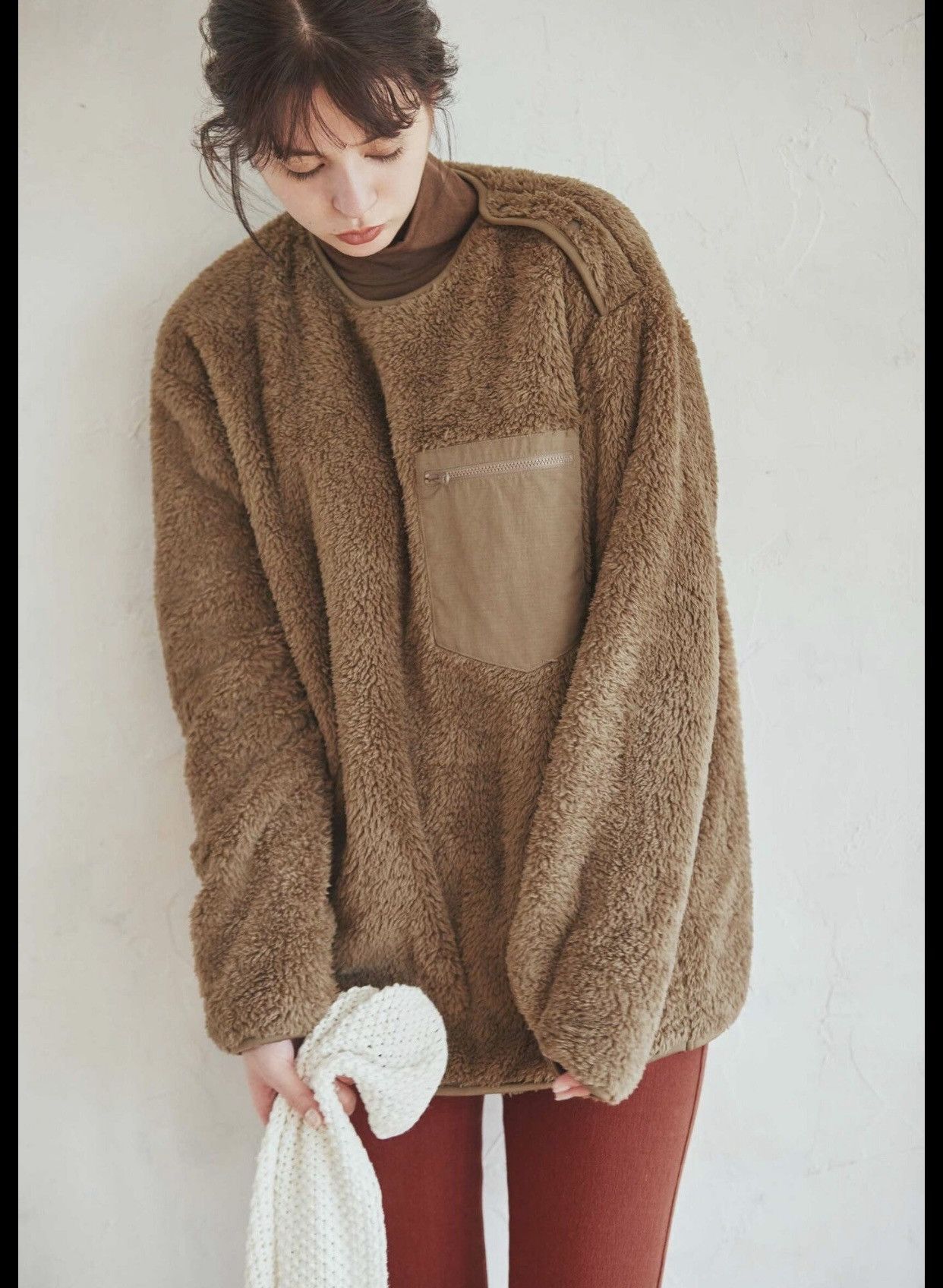 Engineered Garments × Japanese Brand × Uniqlo Uniqlo X Engineered Garments pullover fleece Size L / US 10 / IT 46 - 1 Thumbnail