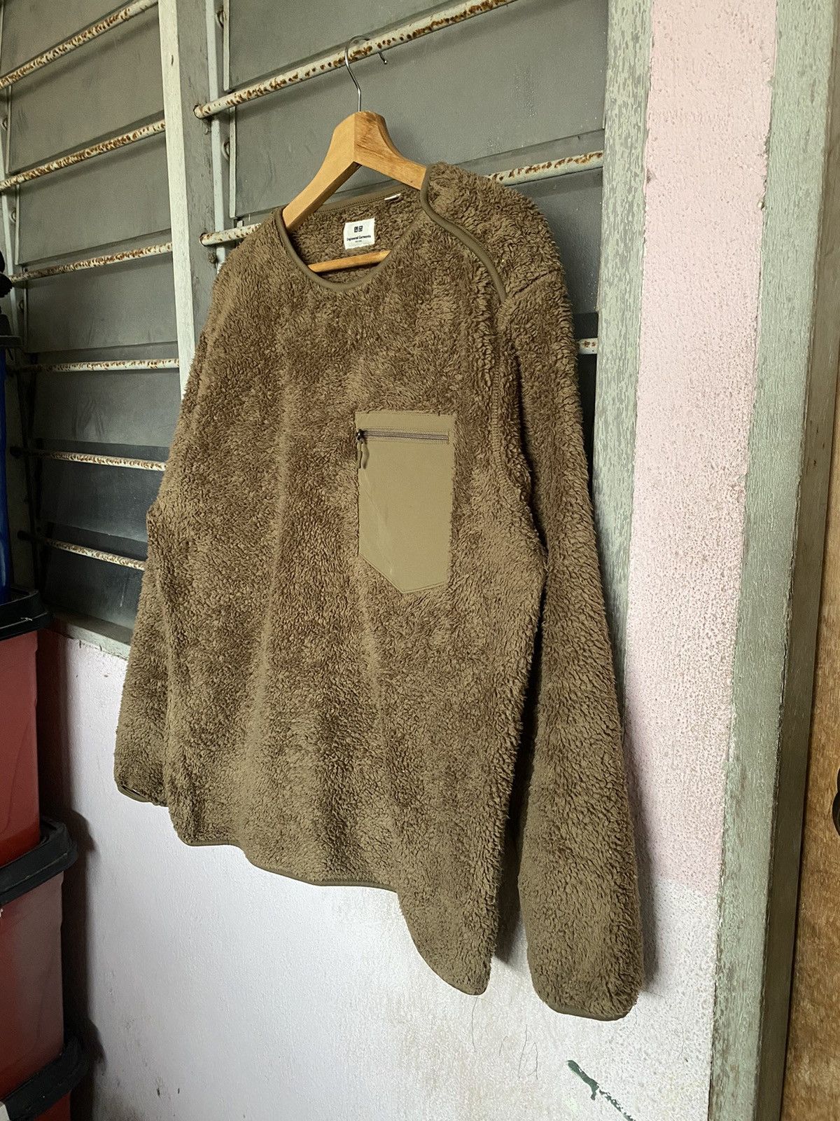Engineered Garments × Japanese Brand × Uniqlo Uniqlo X Engineered Garments pullover fleece Size L / US 10 / IT 46 - 4 Thumbnail