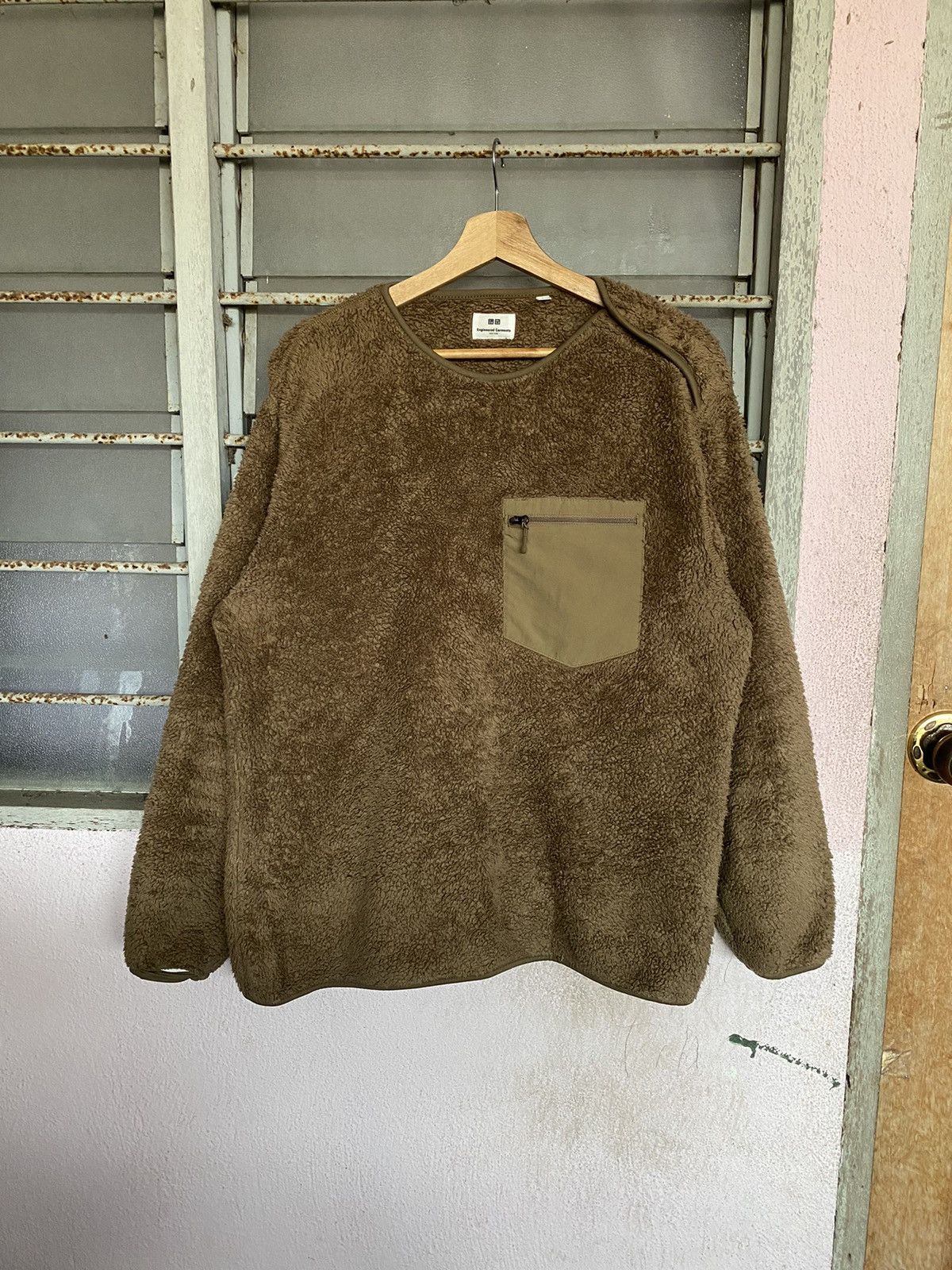 Engineered Garments × Japanese Brand × Uniqlo Uniqlo X Engineered Garments pullover fleece Size L / US 10 / IT 46 - 6 Thumbnail