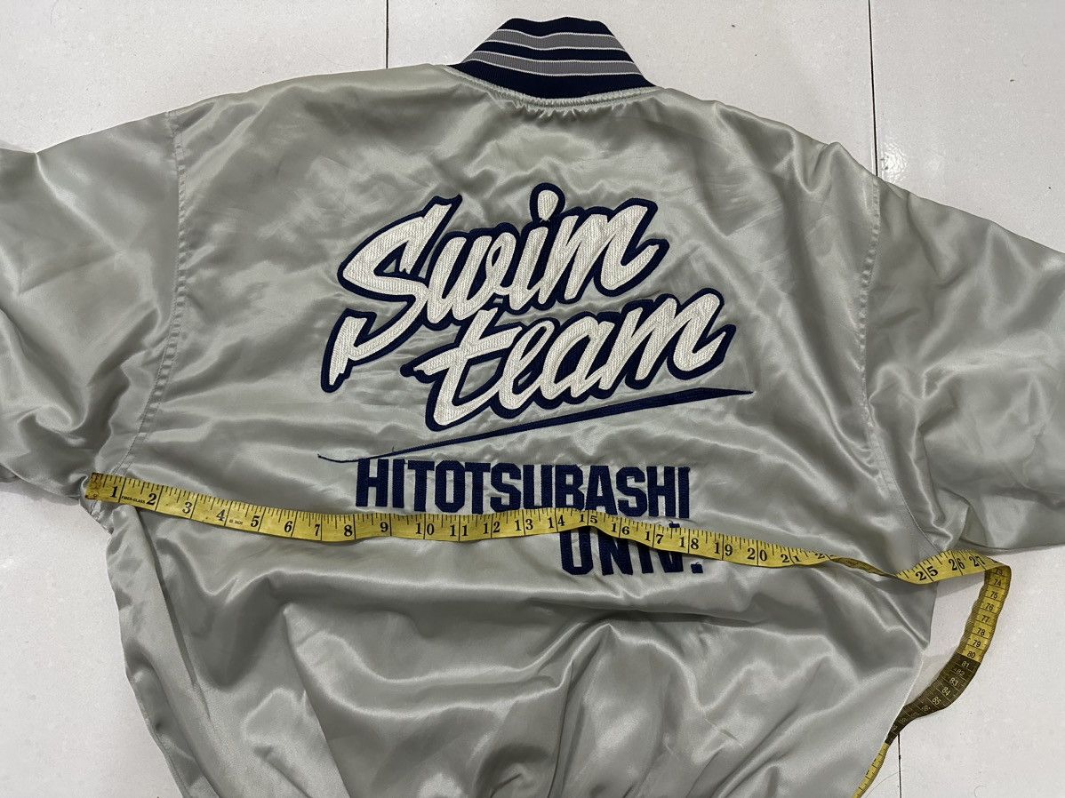 Japanese Brand 90’s Hitotsubashi University Varsity Jacket Size US XL / EU 56 / 4 - 10 Thumbnail