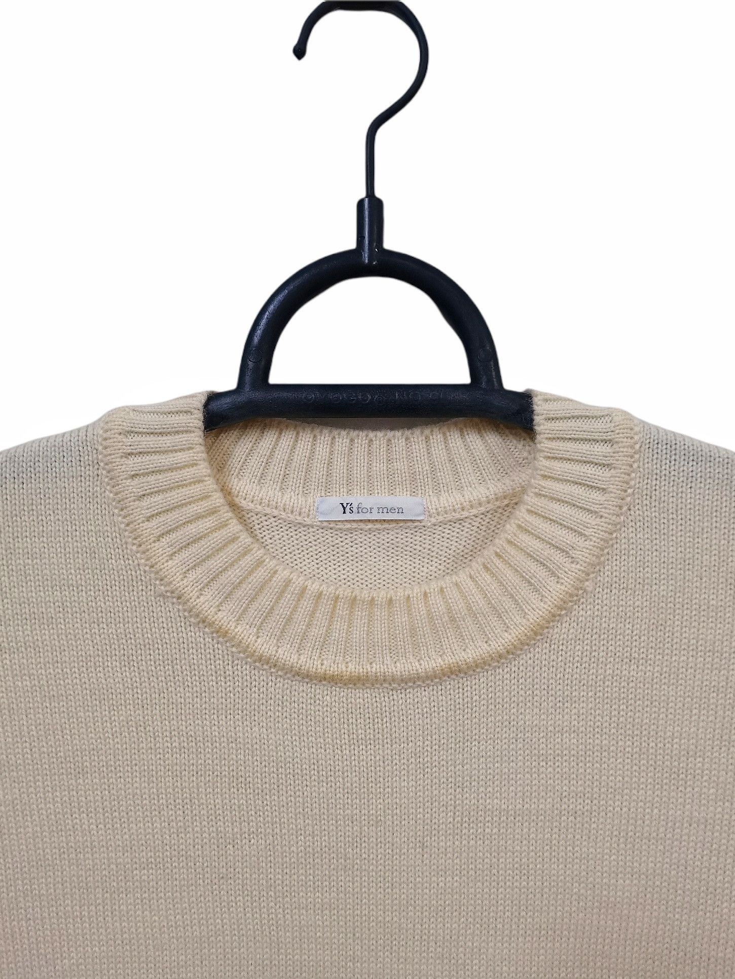 Yohji Yamamoto 🔥🔥🔥Yohji Yamamoto Y's for Men's Wool Knitwear Rare Size US L / EU 52-54 / 3 - 9 Thumbnail