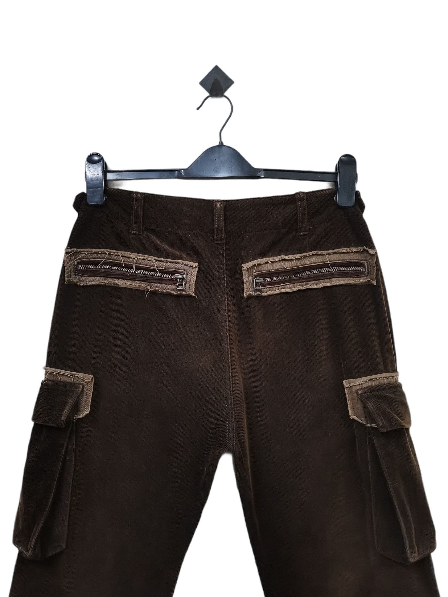Japanese Brand 🔥HECTIC x Filth o' Fury🔥Punk Corduroy Side Pocket Pants Size US 28 / EU 44 - 2 Thumbnail