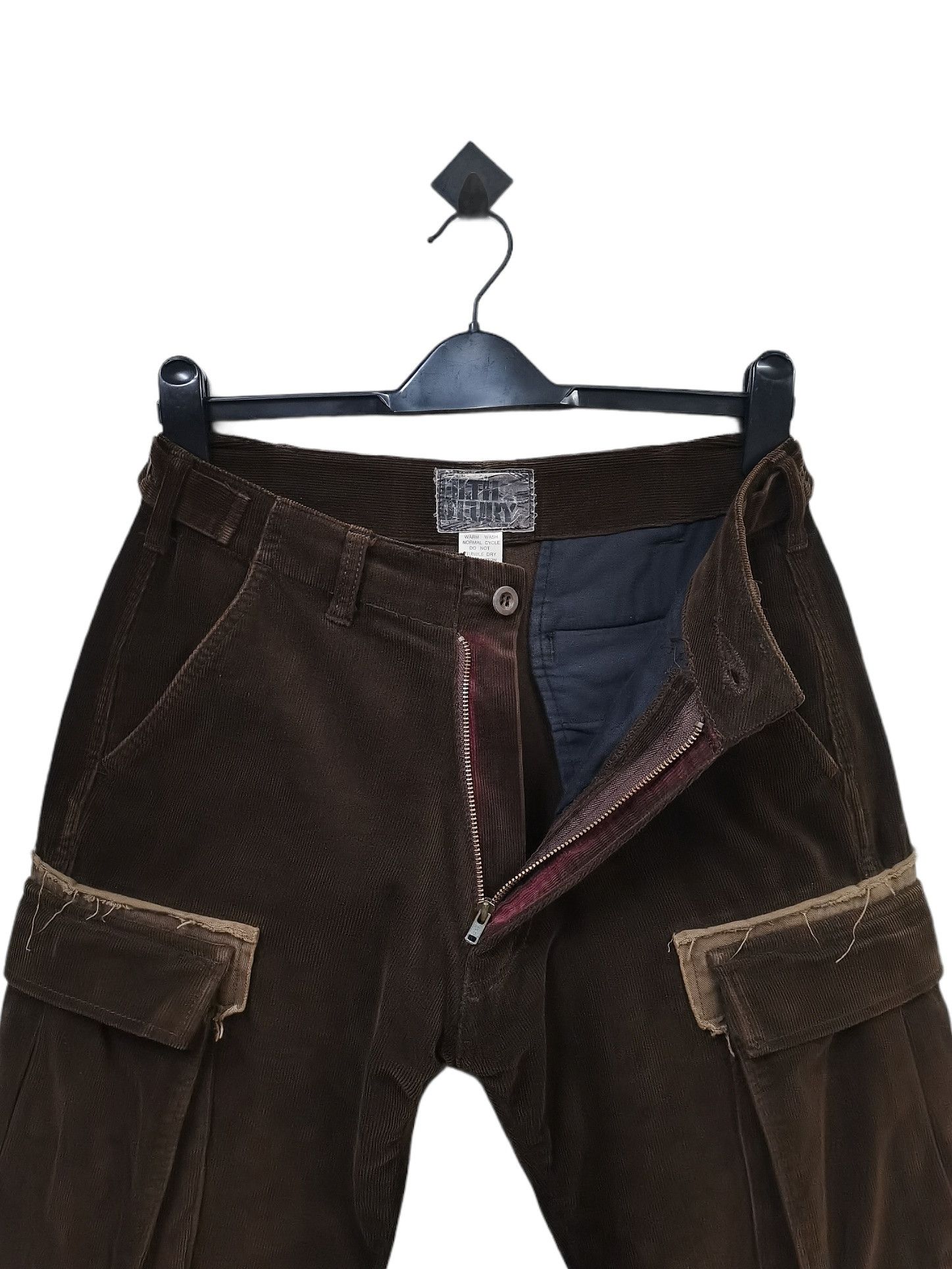 Japanese Brand 🔥HECTIC x Filth o' Fury🔥Punk Corduroy Side Pocket Pants Size US 28 / EU 44 - 11 Thumbnail