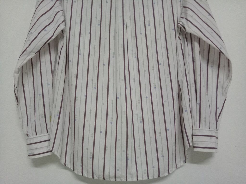 Stussy 🔥🔥🔥Stussy Made in Usa Stripes Polkadot Button Up Shirt Size US S / EU 44-46 / 1 - 16 Thumbnail