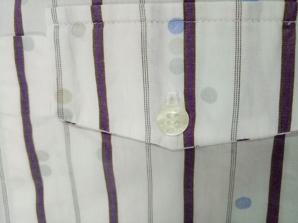 Stussy 🔥🔥🔥Stussy Made in Usa Stripes Polkadot Button Up Shirt Size US S / EU 44-46 / 1 - 11 Thumbnail