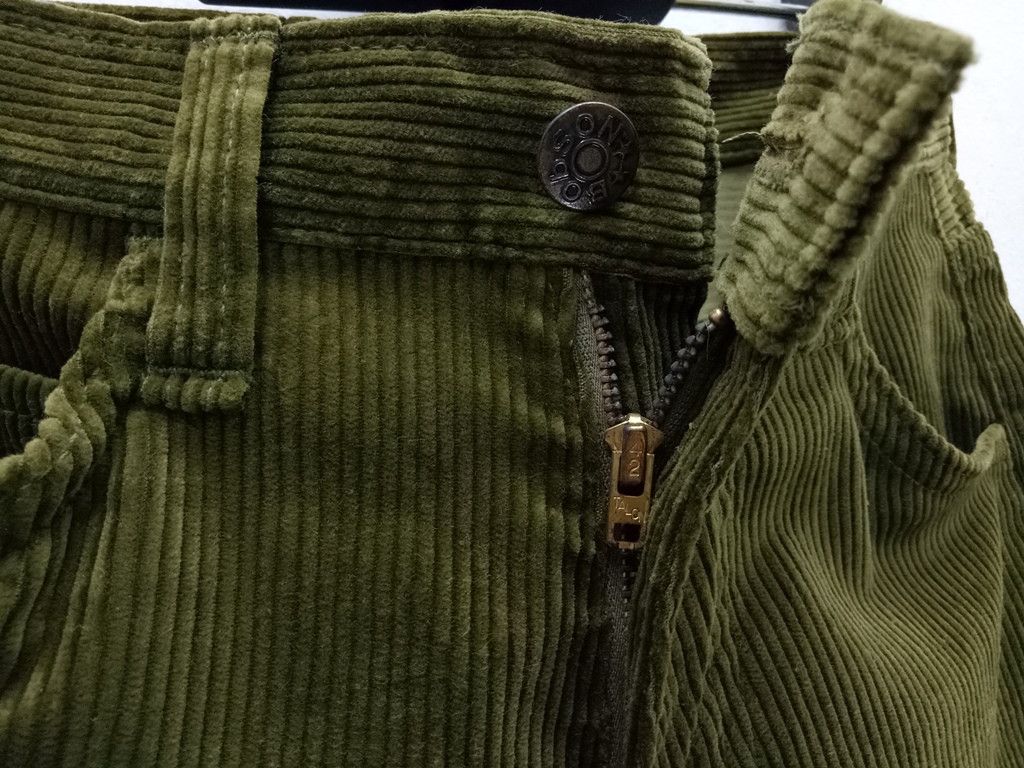 Vintage 🔥🔥🔥Vintage (NWT) Bobson Corduroy Flared Jeans pants Size US 26 / EU 42 - 9 Thumbnail
