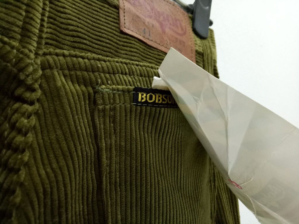 Vintage 🔥🔥🔥Vintage (NWT) Bobson Corduroy Flared Jeans pants Size US 26 / EU 42 - 7 Thumbnail