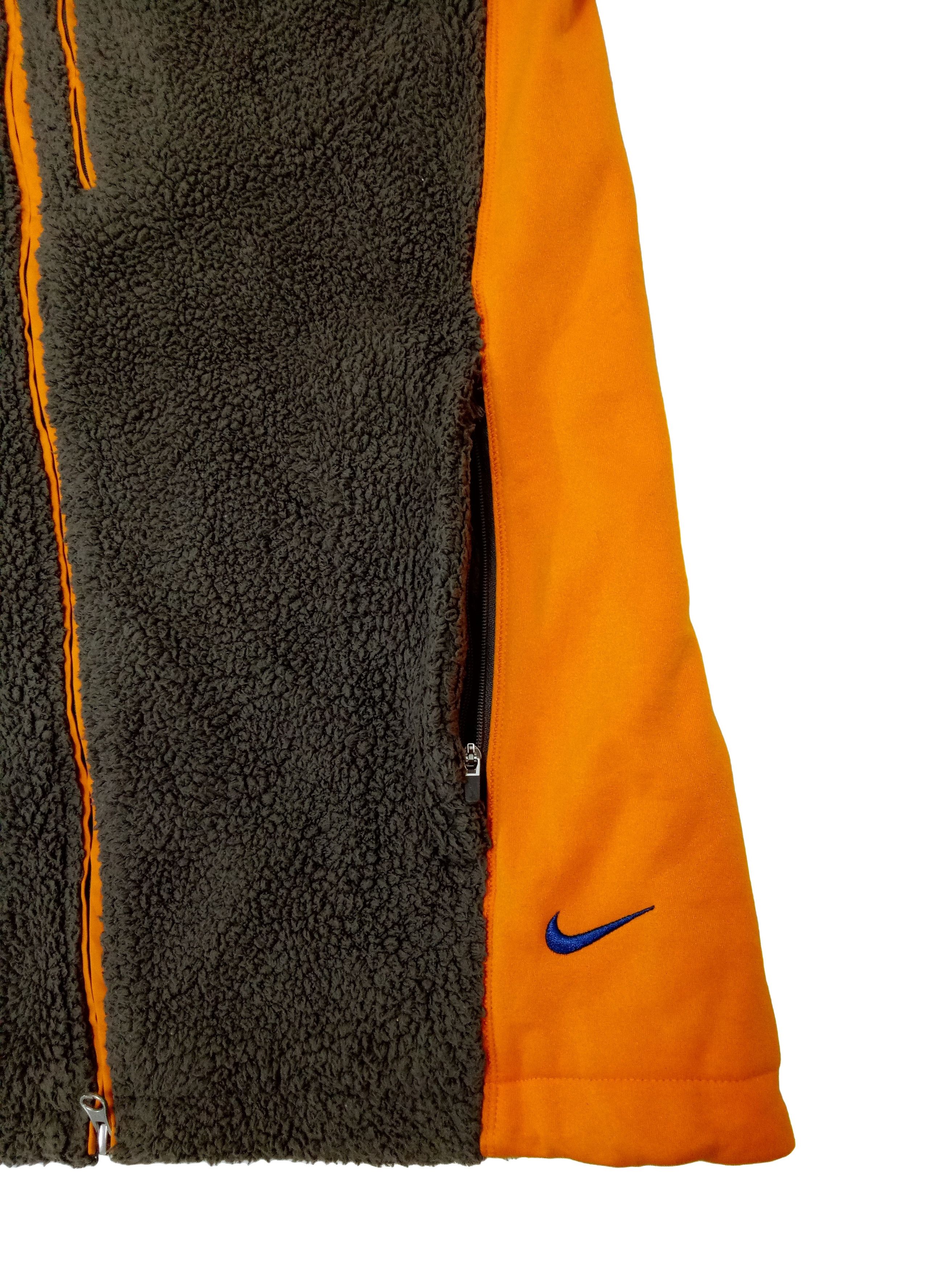 Nike 🔥🔥🔥Nike Sherpa Retro - X Fleece Zip Up Army Jacket Size US L / EU 52-54 / 3 - 3 Thumbnail