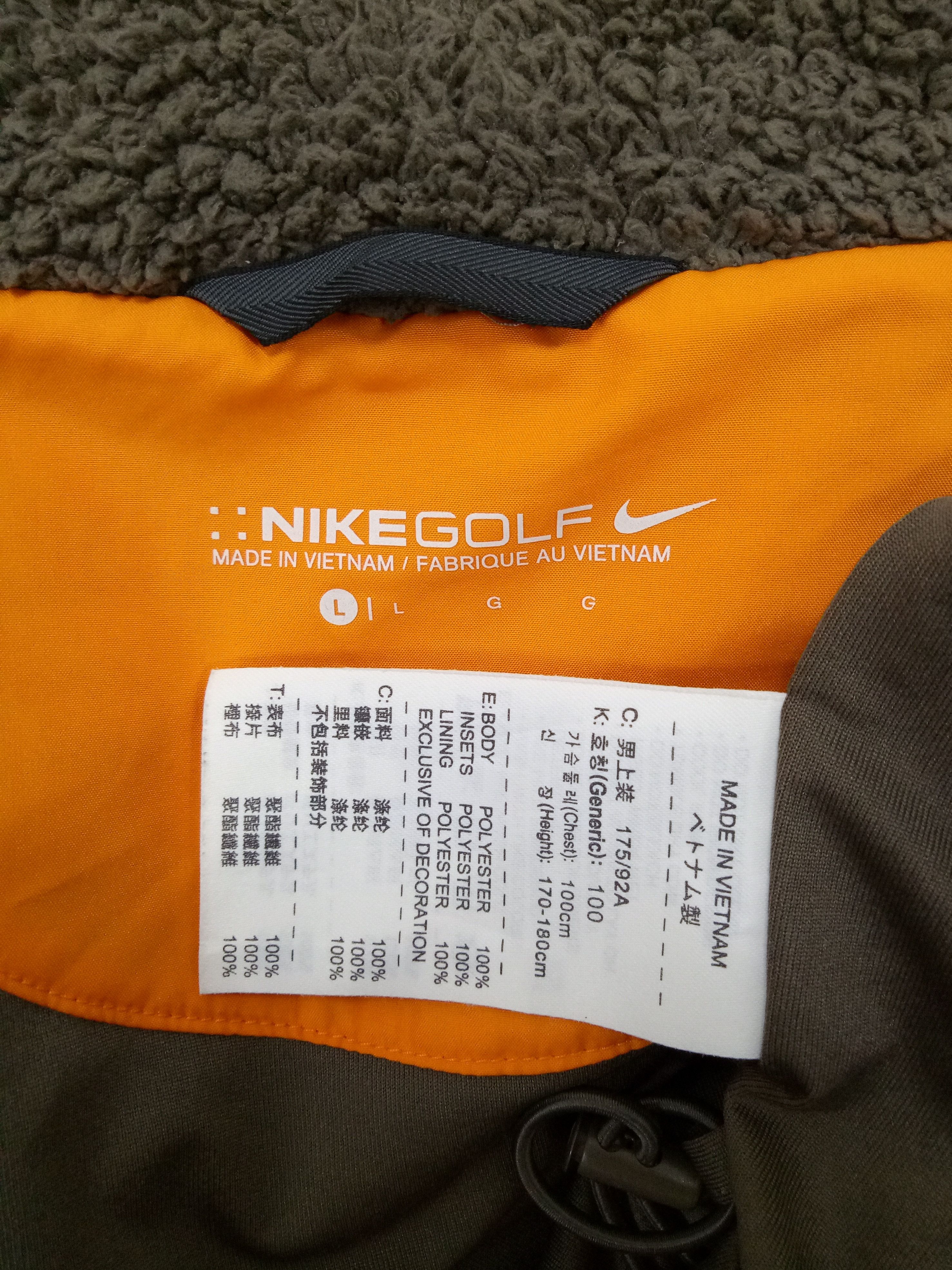 Nike 🔥🔥🔥Nike Sherpa Retro - X Fleece Zip Up Army Jacket Size US L / EU 52-54 / 3 - 6 Thumbnail