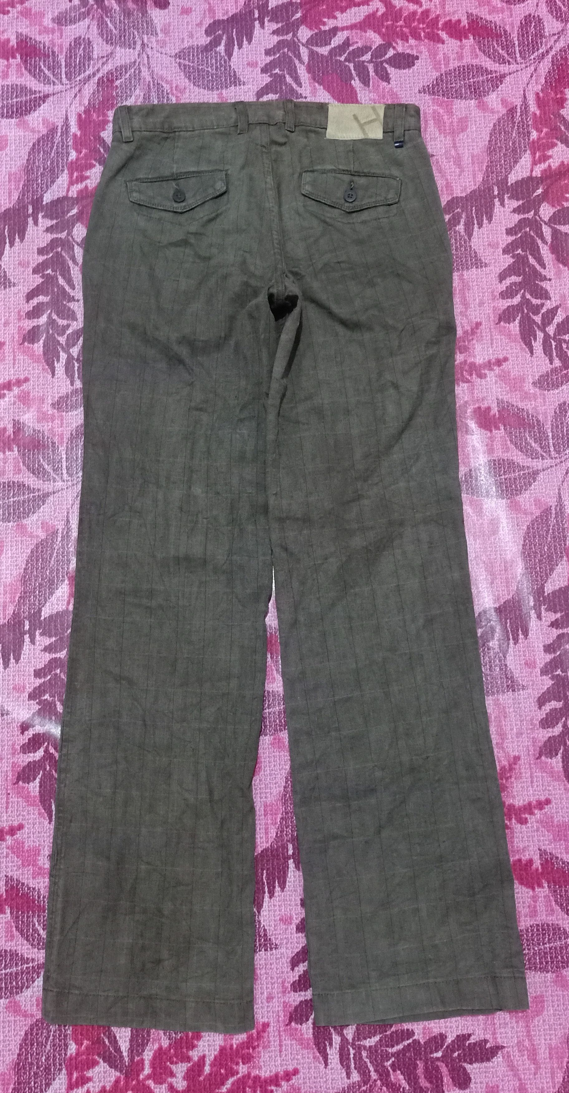Designer × Tommy Hilfiger 💥90s Tommy Hilfiger Stripe Trousers Flared Pants Size US 29 - 1 Thumbnail