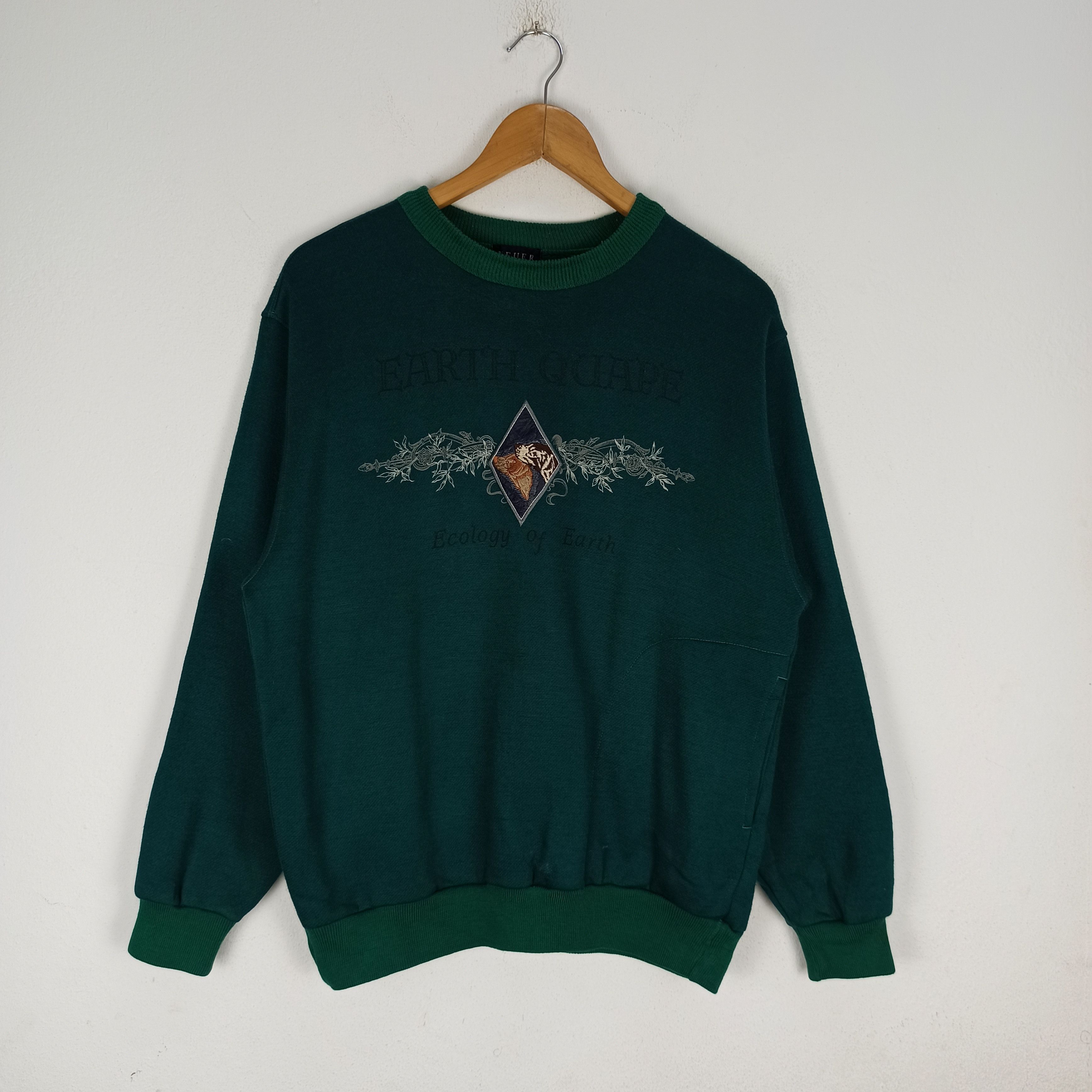 Japanese Brand Vintage Heuer Homme Japanese Brand Sweatshirt Crewneck Size US L / EU 52-54 / 3 - 1 Thumbnail