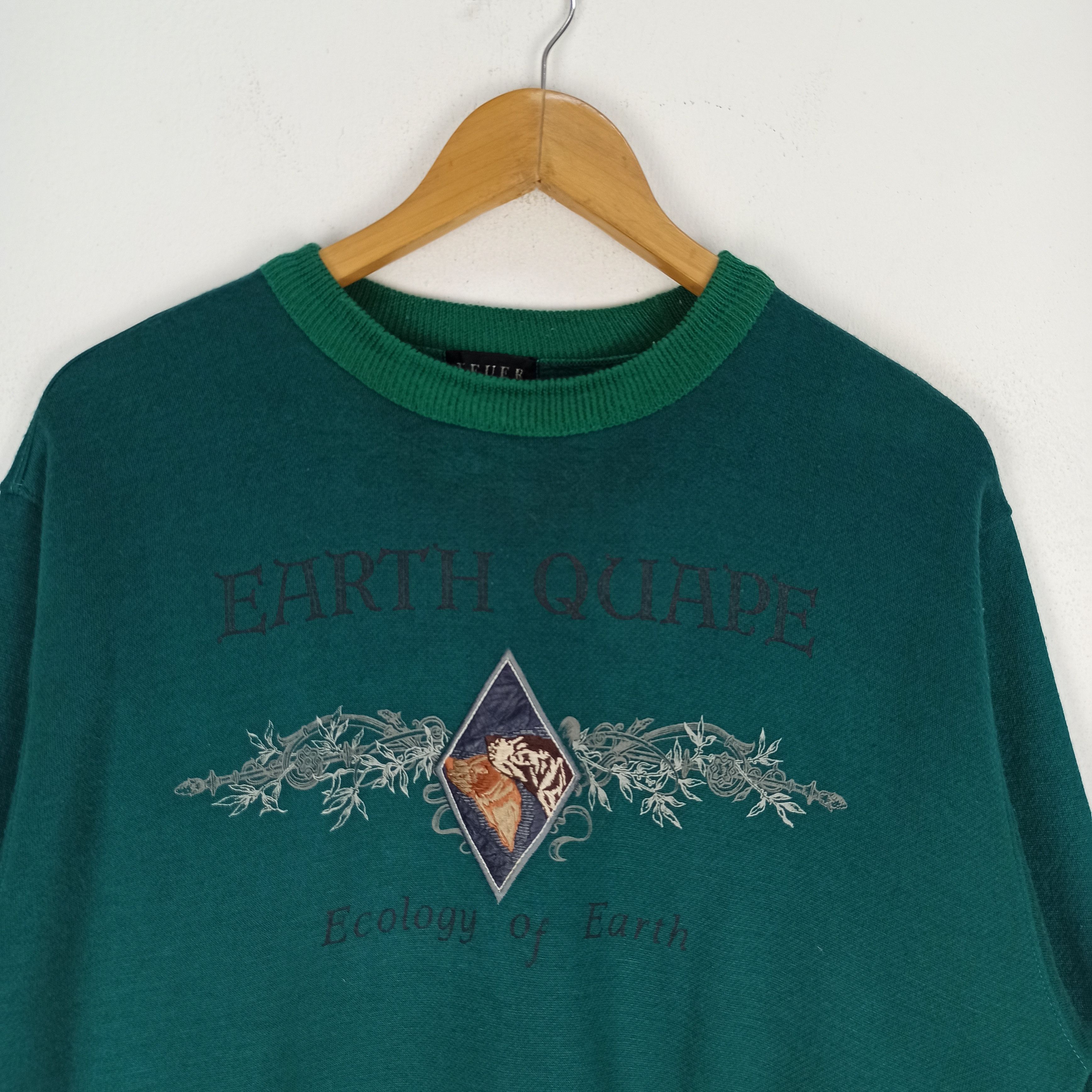 Japanese Brand Vintage Heuer Homme Japanese Brand Sweatshirt Crewneck Size US L / EU 52-54 / 3 - 2 Thumbnail