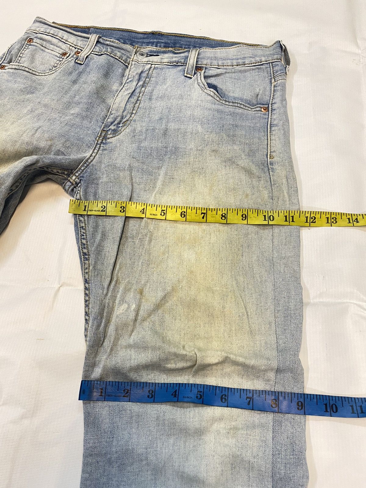 Levi's × Levi's Made & Crafted × Levi's Vintage Clothing Levis 569 Blue Denim Jean Size US 33 - 14 Thumbnail