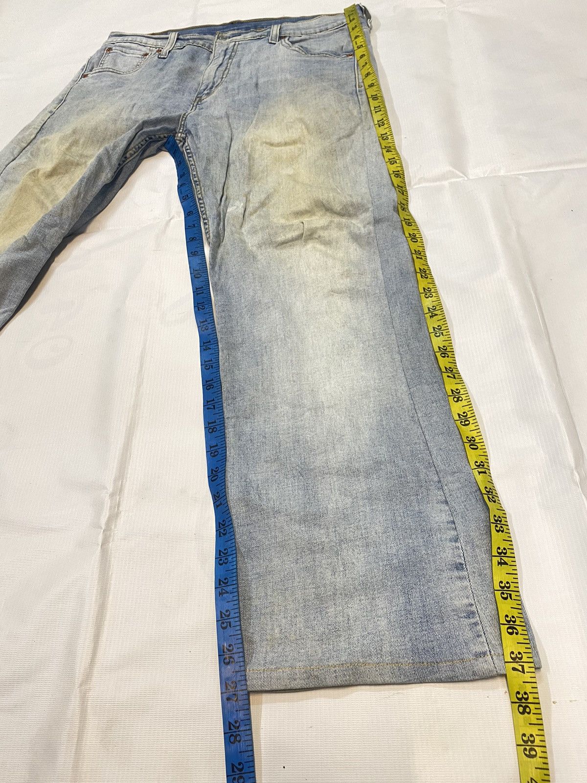 Levi's × Levi's Made & Crafted × Levi's Vintage Clothing Levis 569 Blue Denim Jean Size US 33 - 13 Thumbnail