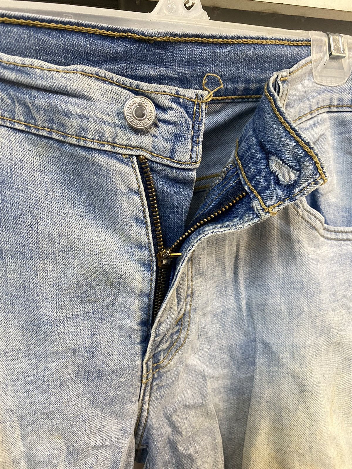 Levi's × Levi's Made & Crafted × Levi's Vintage Clothing Levis 569 Blue Denim Jean Size US 33 - 8 Thumbnail