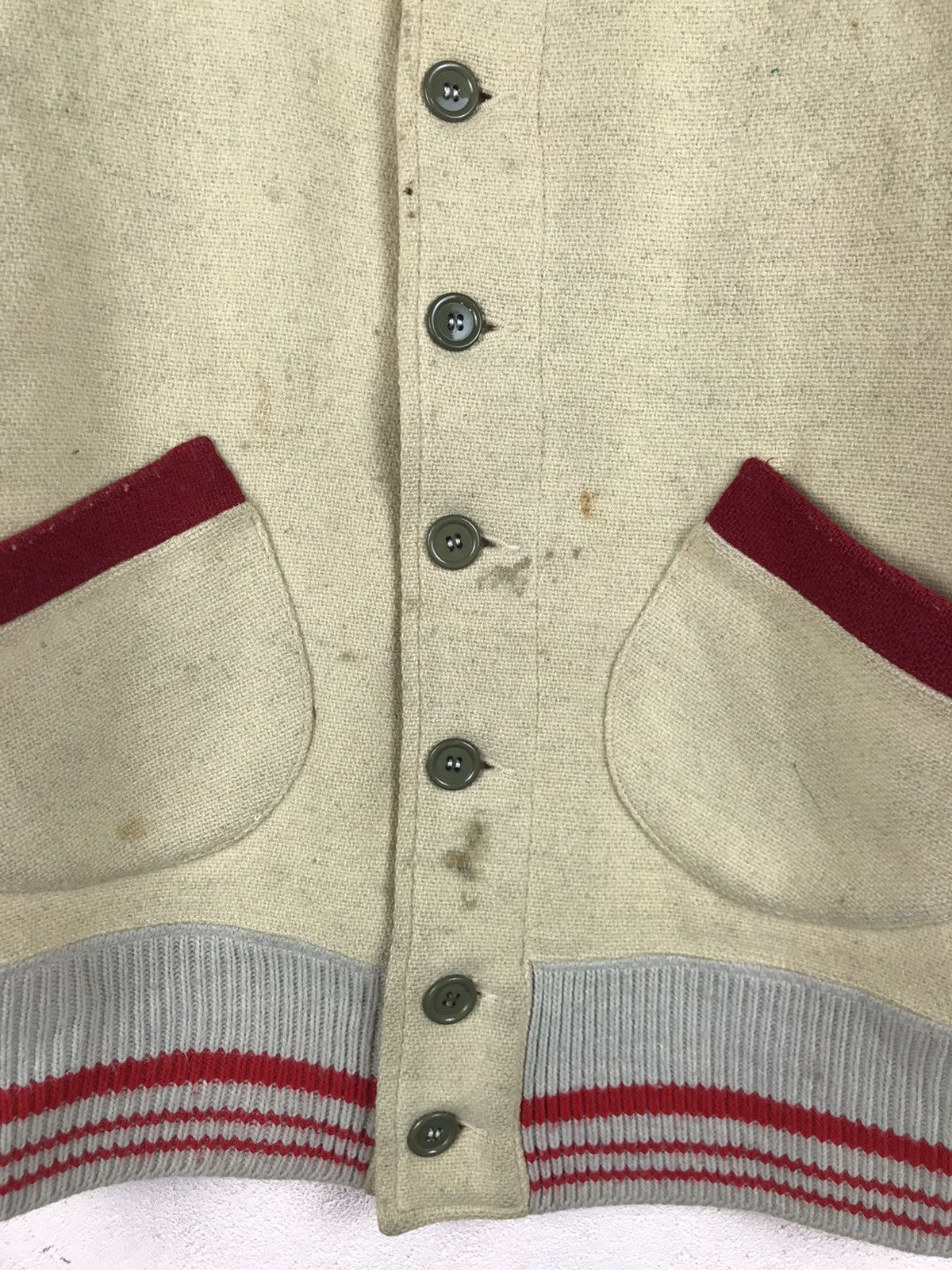 Vintage Diamond Bar 1948 varsity full button jacket Size US M / EU 48-50 / 2 - 8 Thumbnail