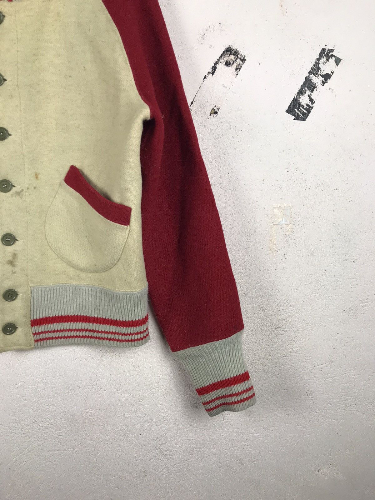 Vintage Diamond Bar 1948 varsity full button jacket Size US M / EU 48-50 / 2 - 6 Thumbnail