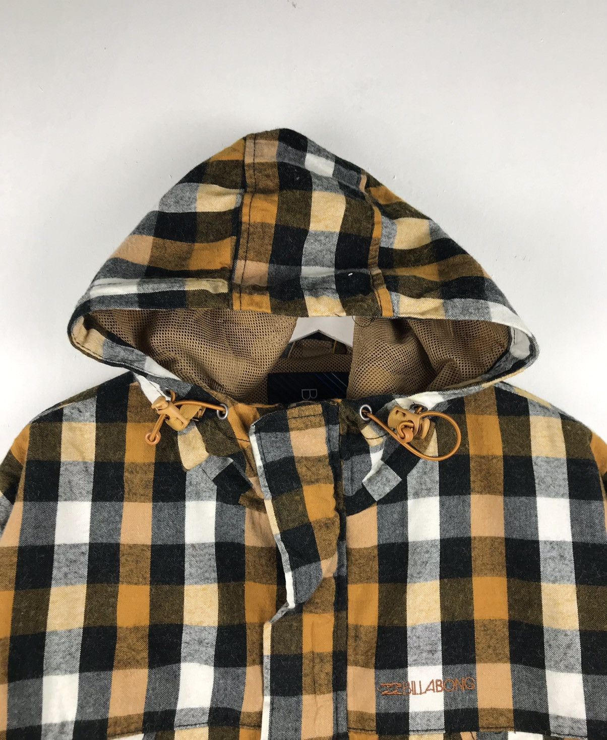Billabong × Vintage Vintage Billabong Checkered design Jacket full zipper Size US L / EU 52-54 / 3 - 3 Thumbnail
