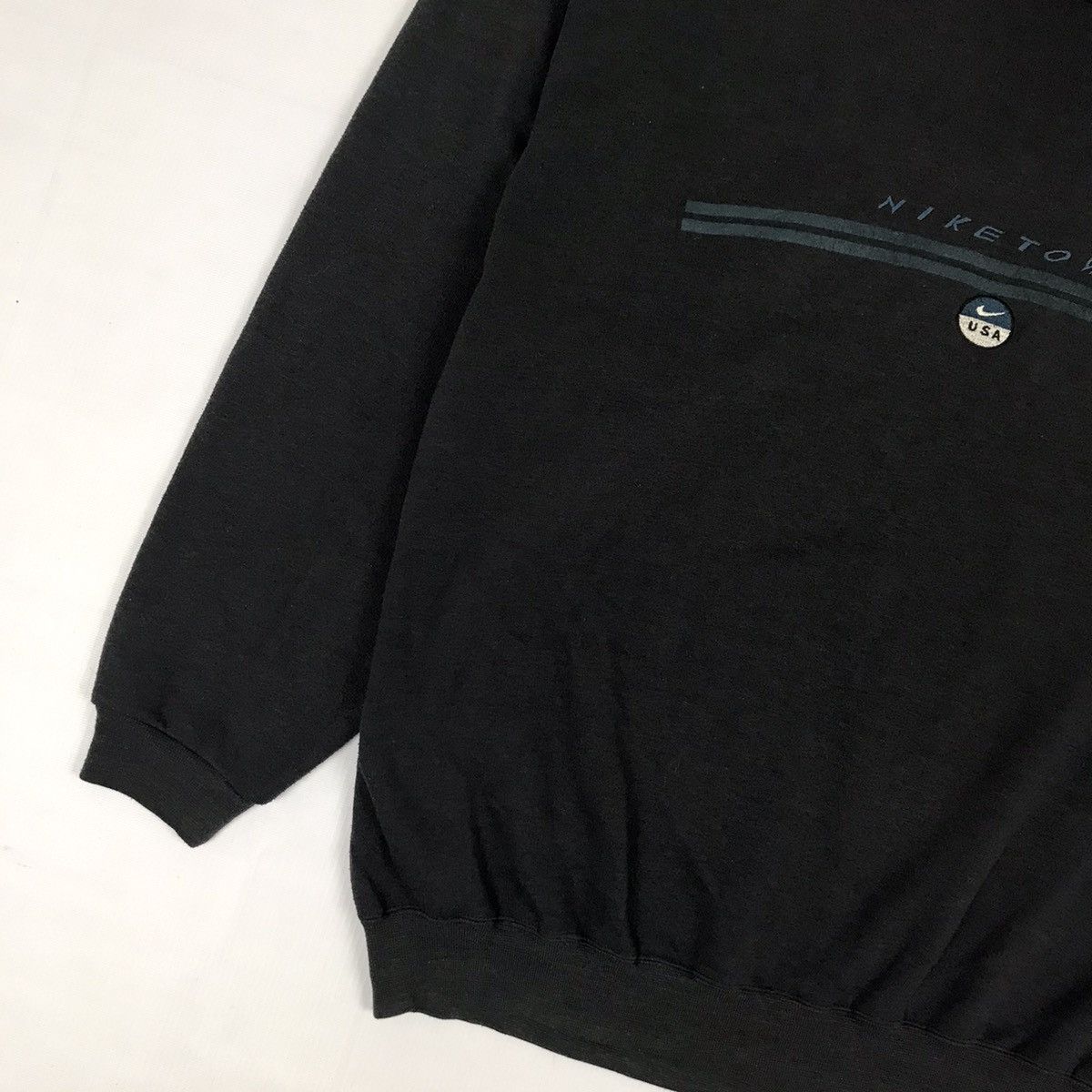 Nike × Vintage Vintage Nike Town Sweatshirt Size US L / EU 52-54 / 3 - 3 Thumbnail