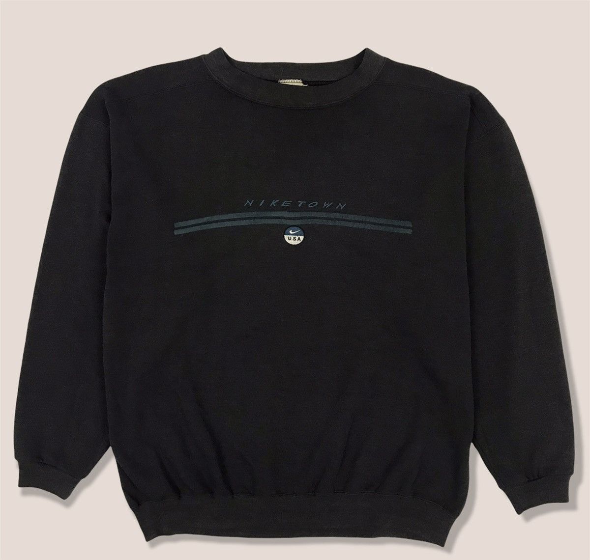 image of Nike Town Sweatshirt in Black, Men's (Size Large)