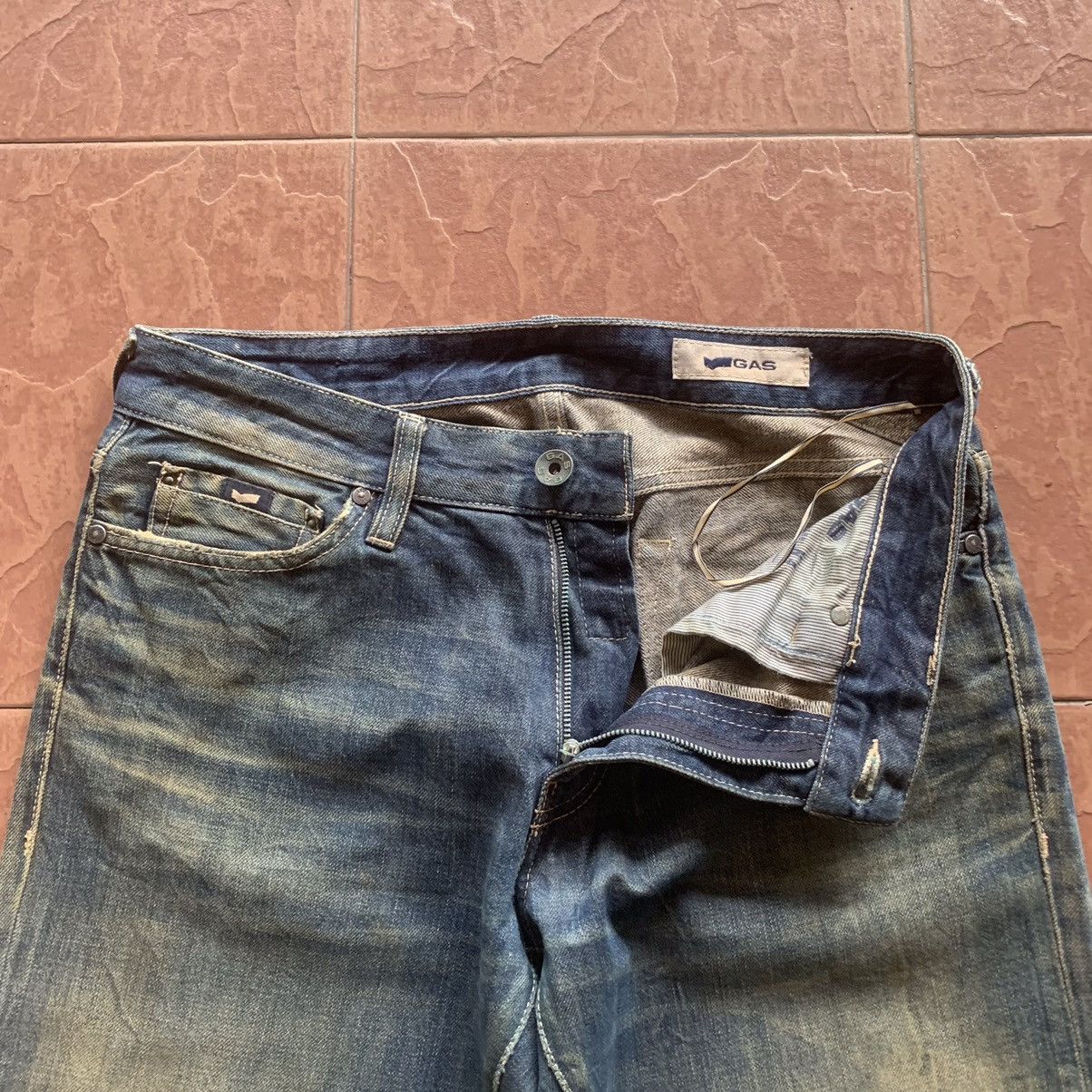 GAS × Japanese Brand × Vintage VINTAGE GAS MODEL NORTON 30x32 JEANS MUDWASH DENIM PANTS Size US 30 / EU 46 - 7 Thumbnail
