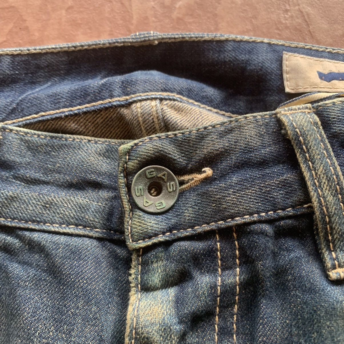 GAS × Japanese Brand × Vintage VINTAGE GAS MODEL NORTON 30x32 JEANS MUDWASH DENIM PANTS Size US 30 / EU 46 - 6 Thumbnail
