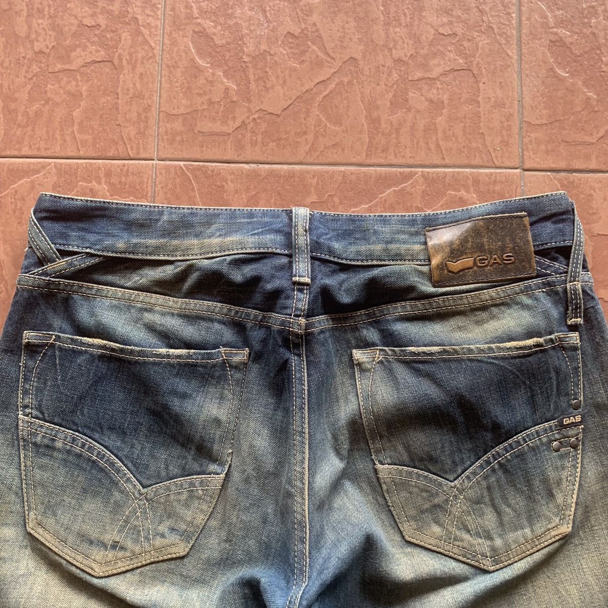 GAS × Japanese Brand × Vintage VINTAGE GAS MODEL NORTON 30x32 JEANS MUDWASH DENIM PANTS Size US 30 / EU 46 - 12 Thumbnail