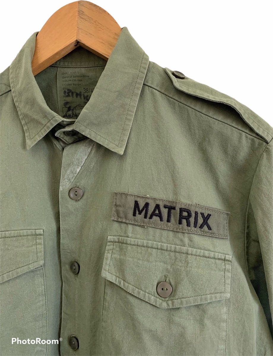 Other Authentic 80s Olive Green Vintage Army Shirts Size US S / EU 44-46 / 1 - 2 Thumbnail