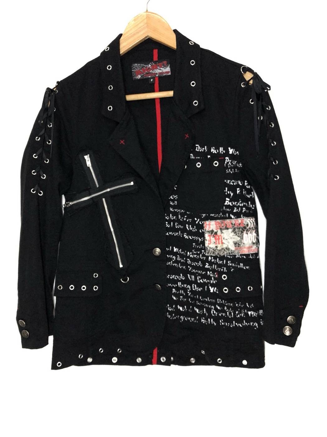 Japanese Brand × Seditionaries 🇯🇵 Crazy Anarchyism Punk Gothic Seditionaries Jacket Size US S / EU 44-46 / 1 - 1 Thumbnail