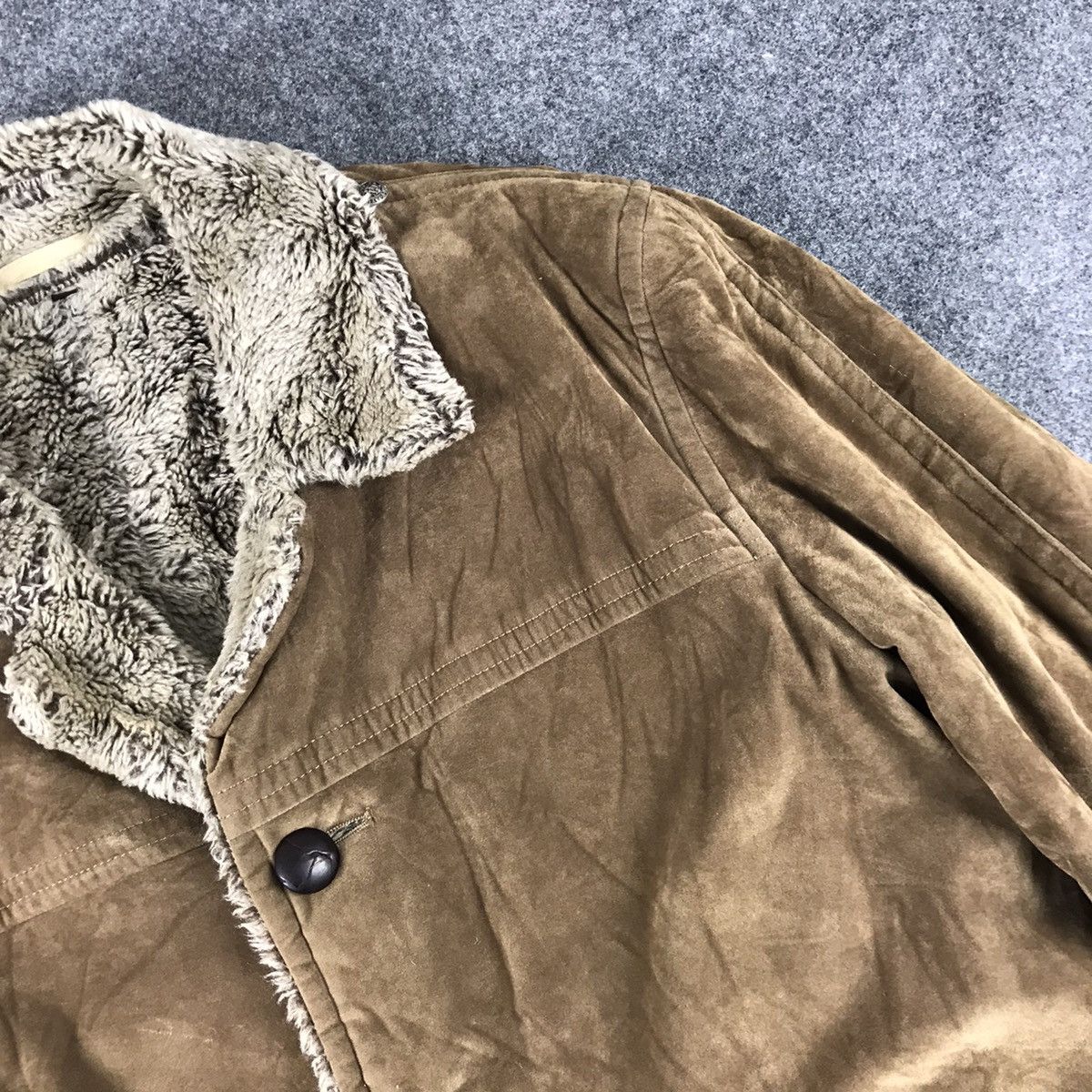 Japanese Brand × Vintage Vintage Rare Design Winter Mohair Jacket Size US XXL / EU 58 / 5 - 5 Thumbnail