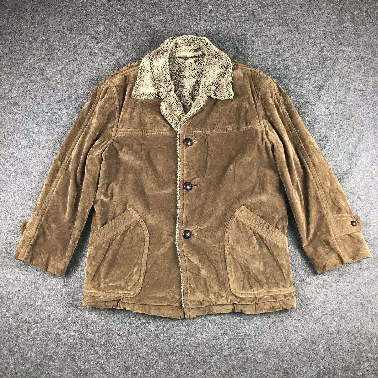 Japanese Brand × Vintage Vintage Rare Design Winter Mohair Jacket Size US XXL / EU 58 / 5 - 1 Thumbnail