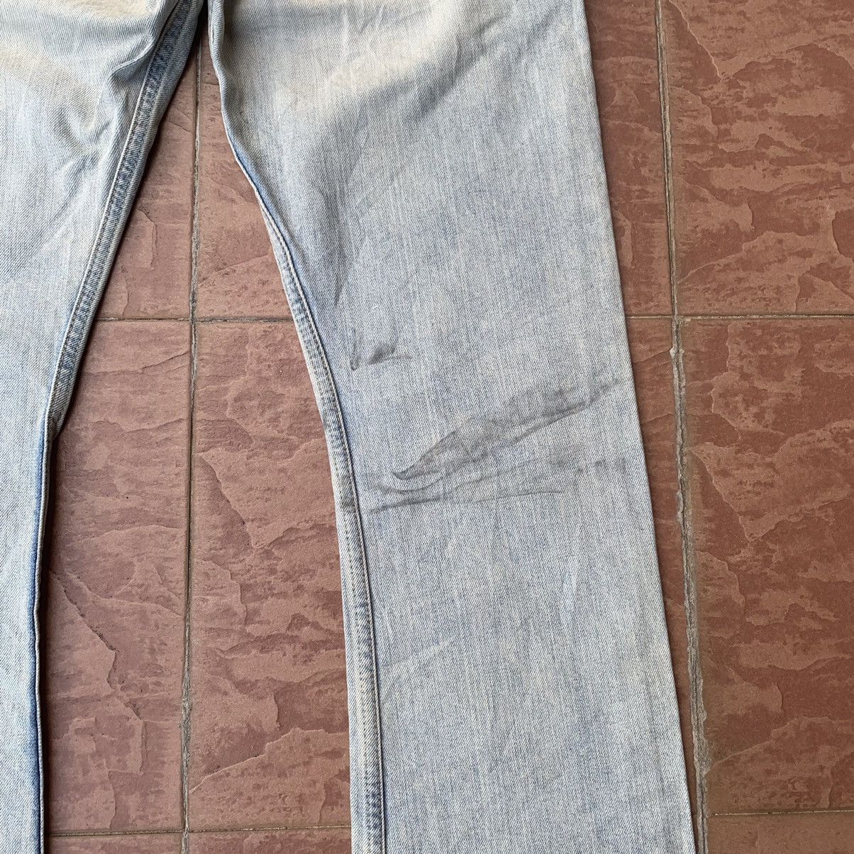 Japanese Brand 💥STEALS!FLARE/BOOTCUT VINTAGE JAPAN RIPPED FADED JEANS W31 Size US 31 - 11 Thumbnail