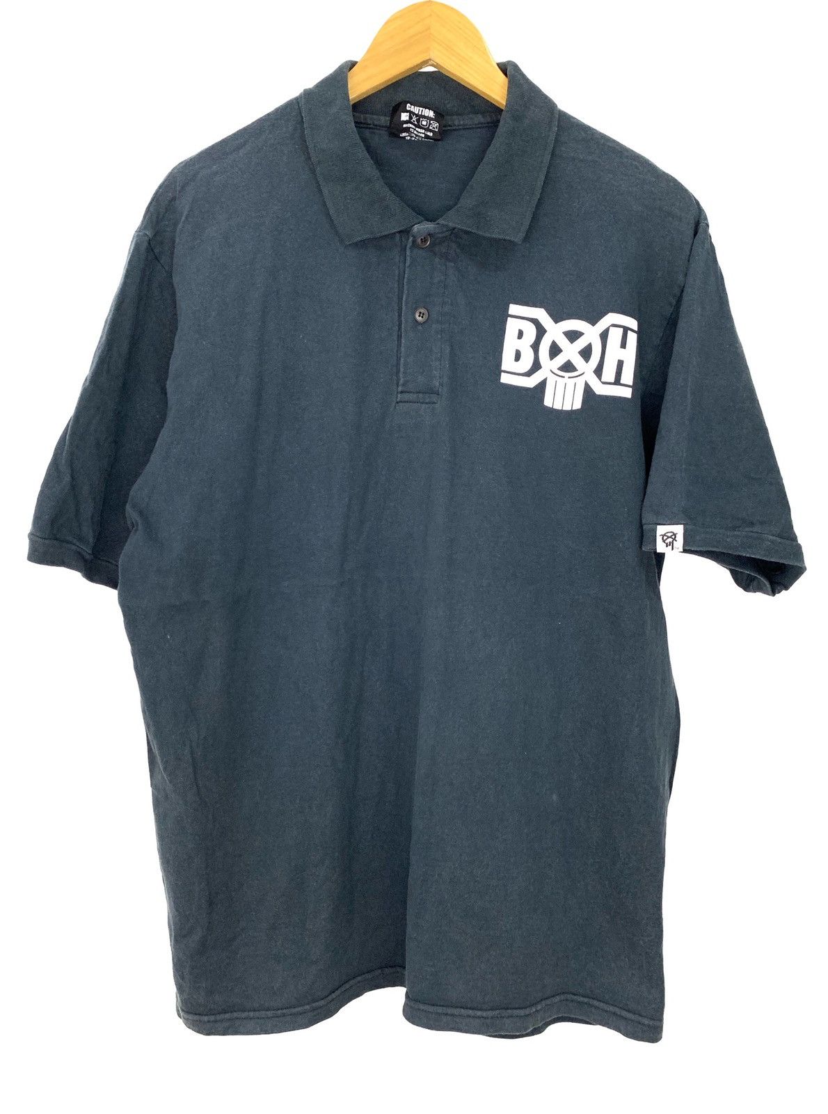Bounty Hunter × Japanese Brand Bounty Hunter JP Skulls Polos Shirts Size US M / EU 48-50 / 2 - 1 Thumbnail