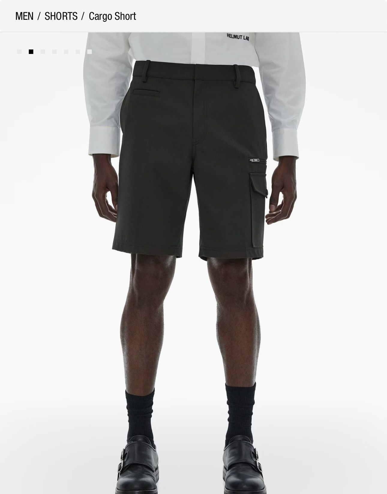 Helmut Lang Helmut Lang Cargo Shorts Size US 32 / EU 48 - 4 Thumbnail