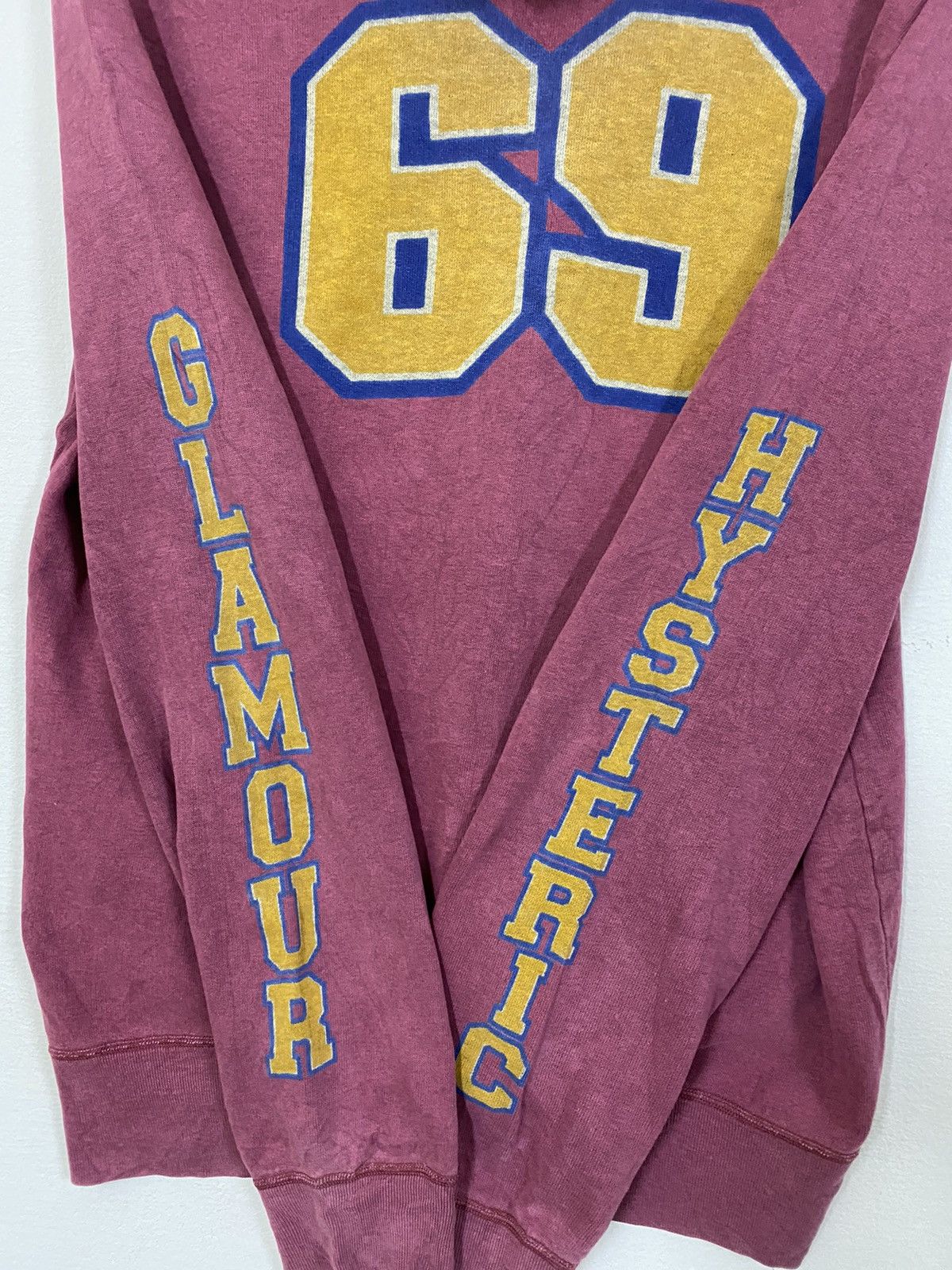 Hysteric Glamour vintage HYSTERIC GLAMOUR 69 hoodie sweater Size US M / EU 48-50 / 2 - 10 Thumbnail