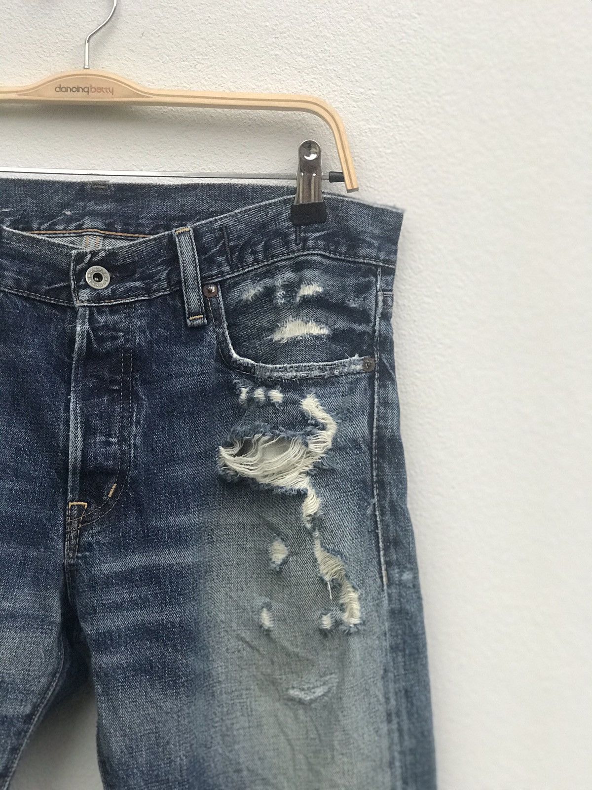Denim & Supply Ralph Lauren Denim & Supply RL Distressed Jeans Size US 33 - 3 Thumbnail
