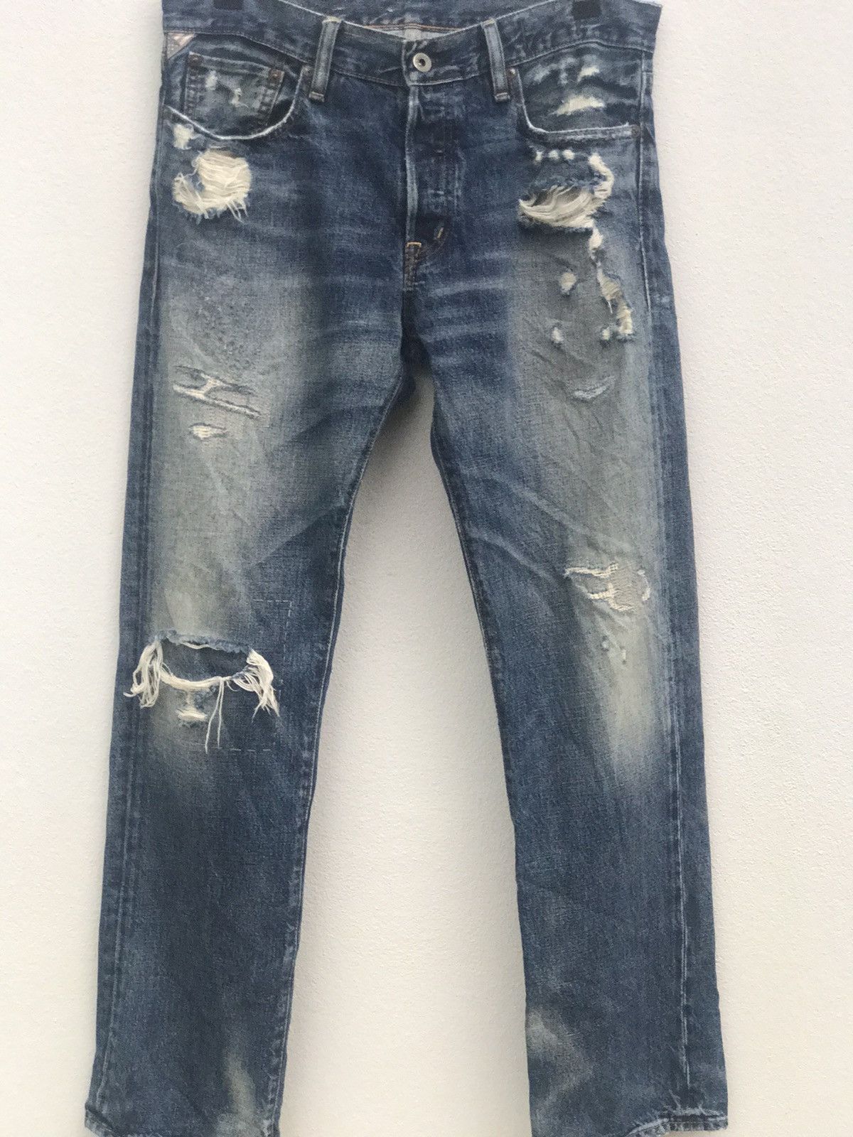 Denim & Supply Ralph Lauren Denim & Supply RL Distressed Jeans Size US 33 - 1 Thumbnail