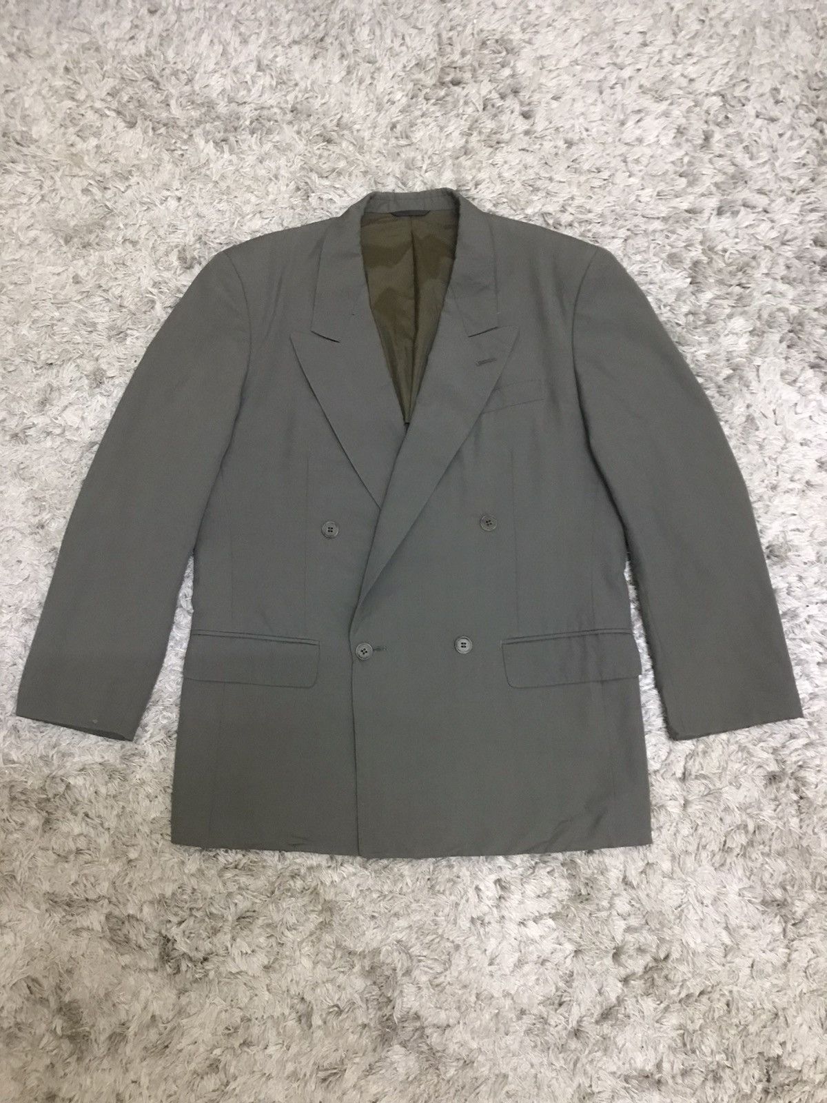 Balenciaga 🔥Vintage Balenciaga Double Breasted Blazer Size 38S - 6 Thumbnail