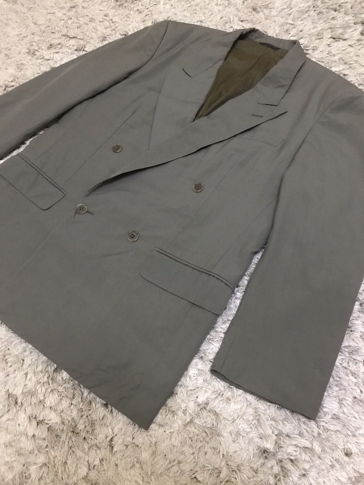 Balenciaga 🔥Vintage Balenciaga Double Breasted Blazer Size 38S - 8 Thumbnail